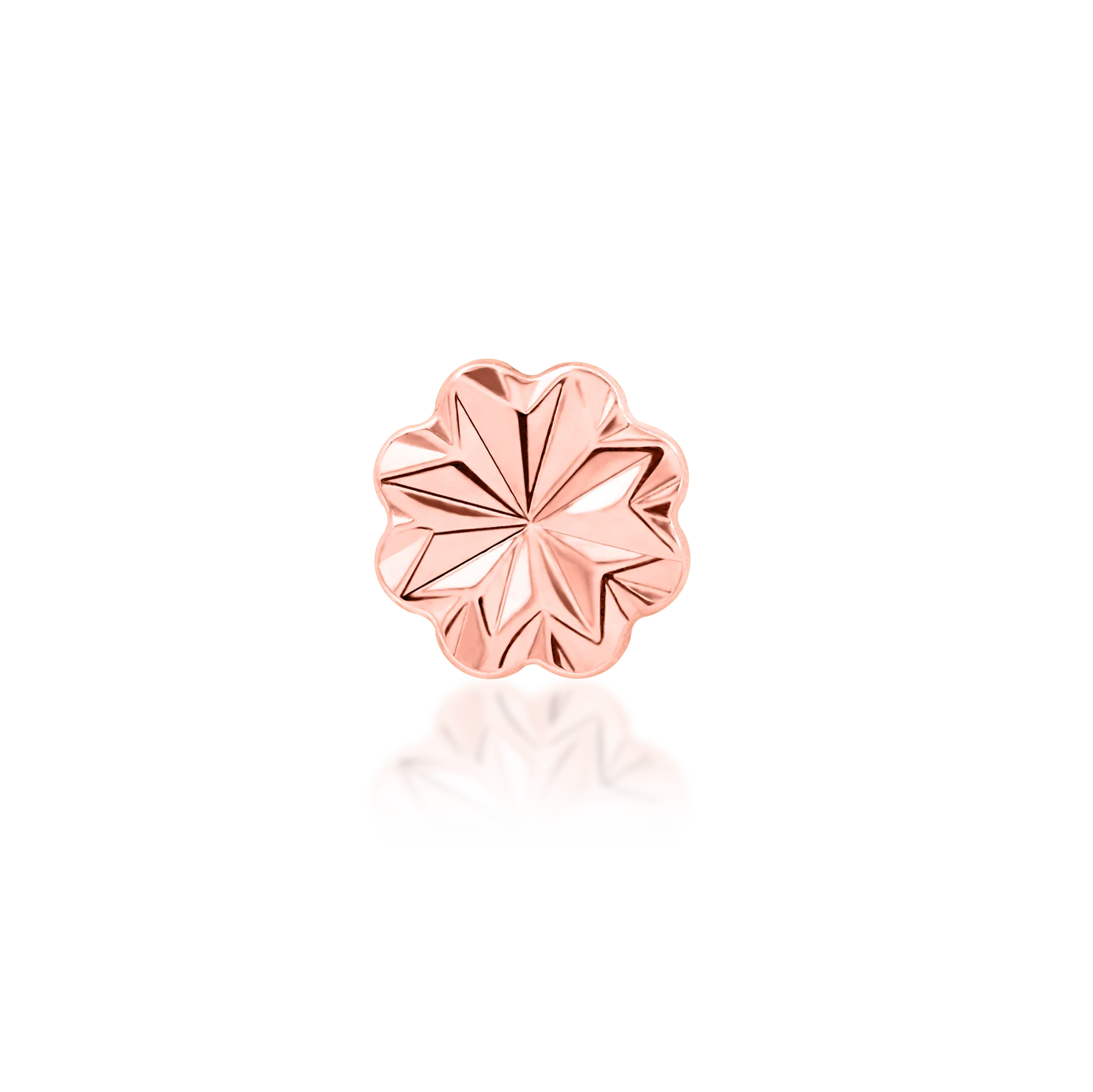 Laser Blossom in 14k gold by Junipurr - Image 7
