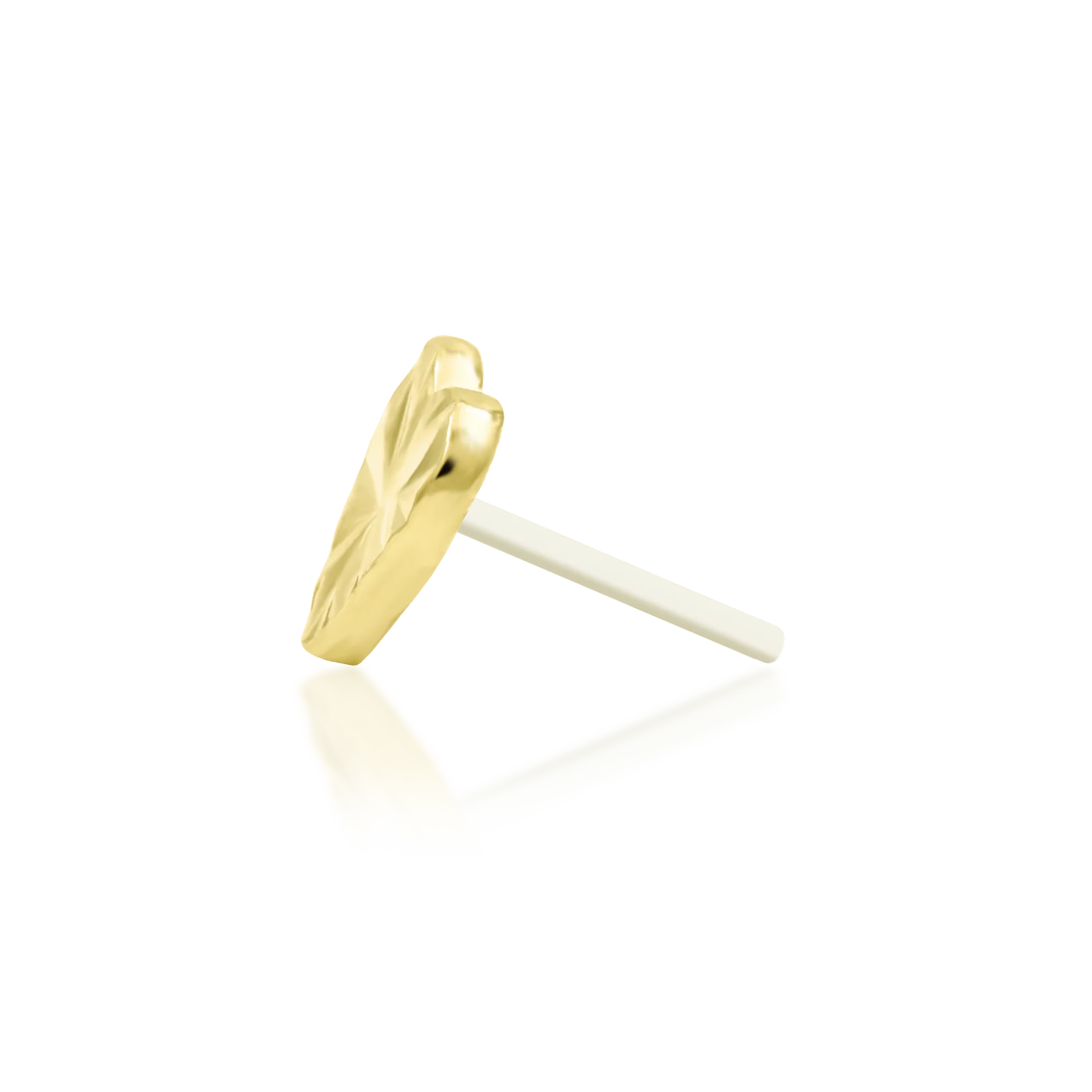 Laser Heart in 14k gold by Junipurr - Image 3