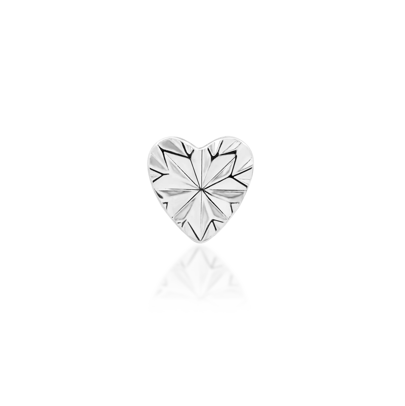 Laser Heart in 14k gold by Junipurr - Image 4
