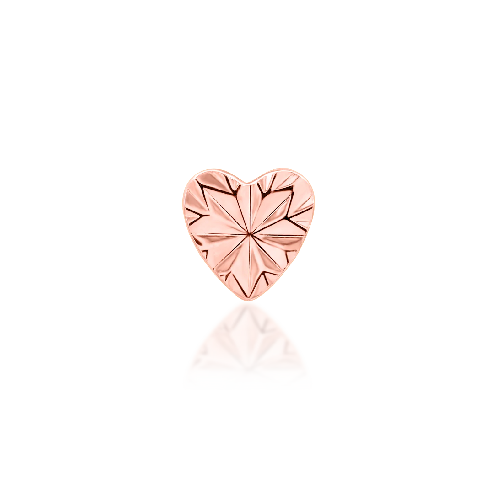 Laser Heart in 14k gold by Junipurr - Image 7
