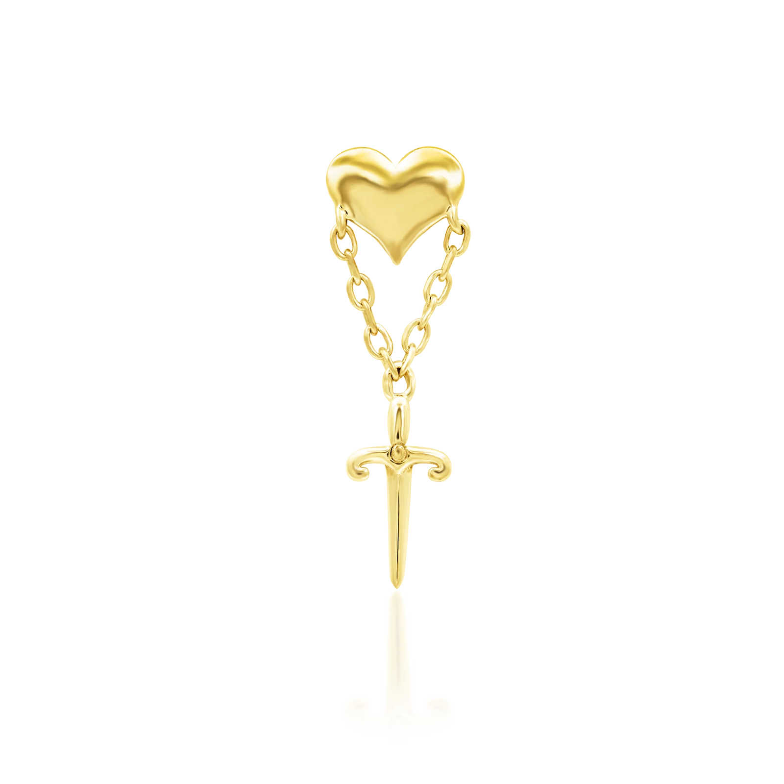 Love Story in 14k gold by Junipurr