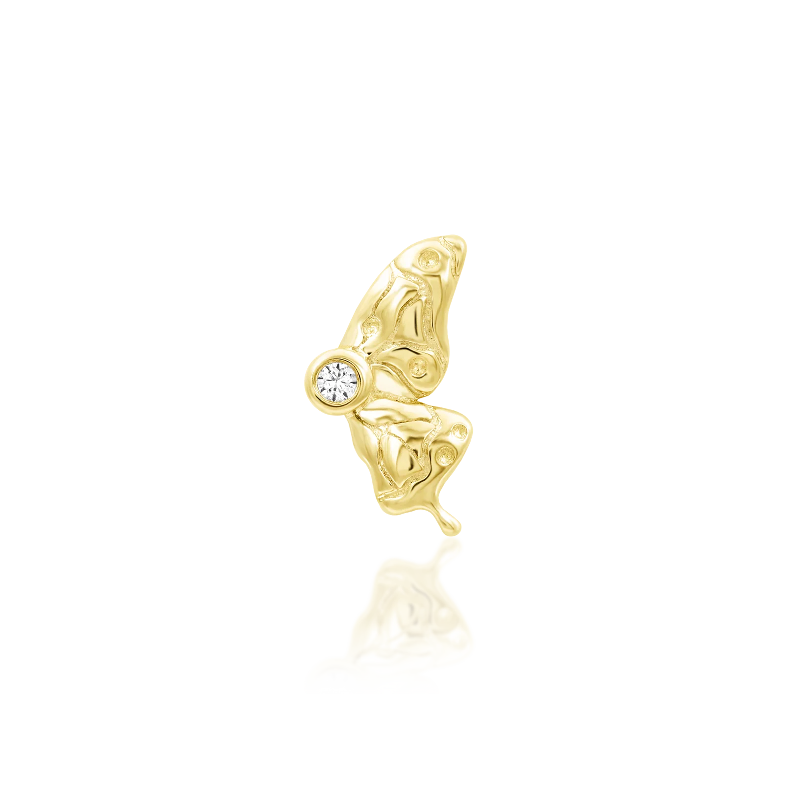 Mariposa in 14k gold by Junipurr