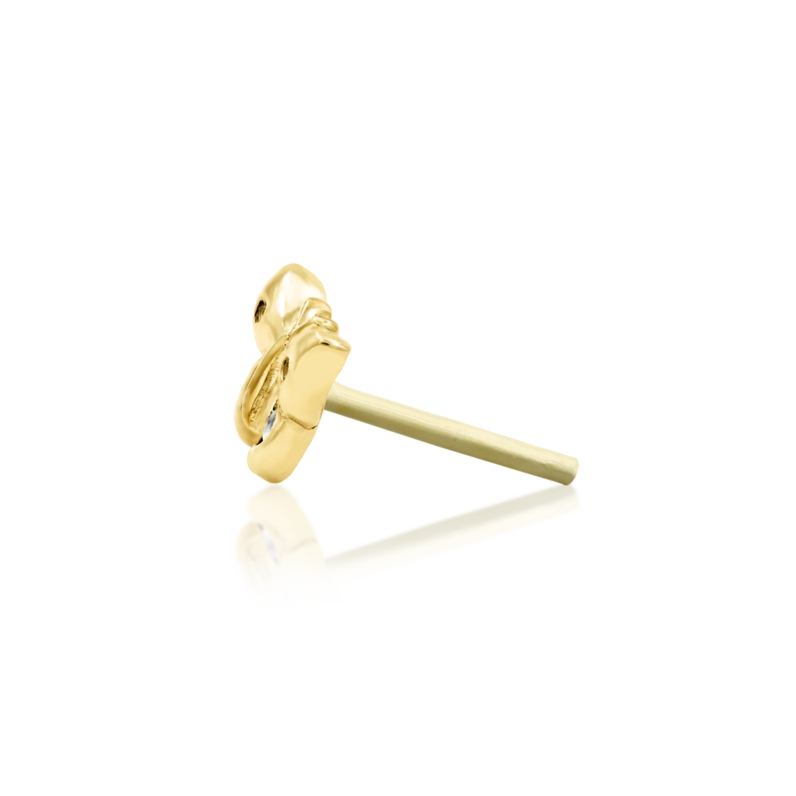 Mini Butterfly in 14k Gold by Junipurr - Image 3