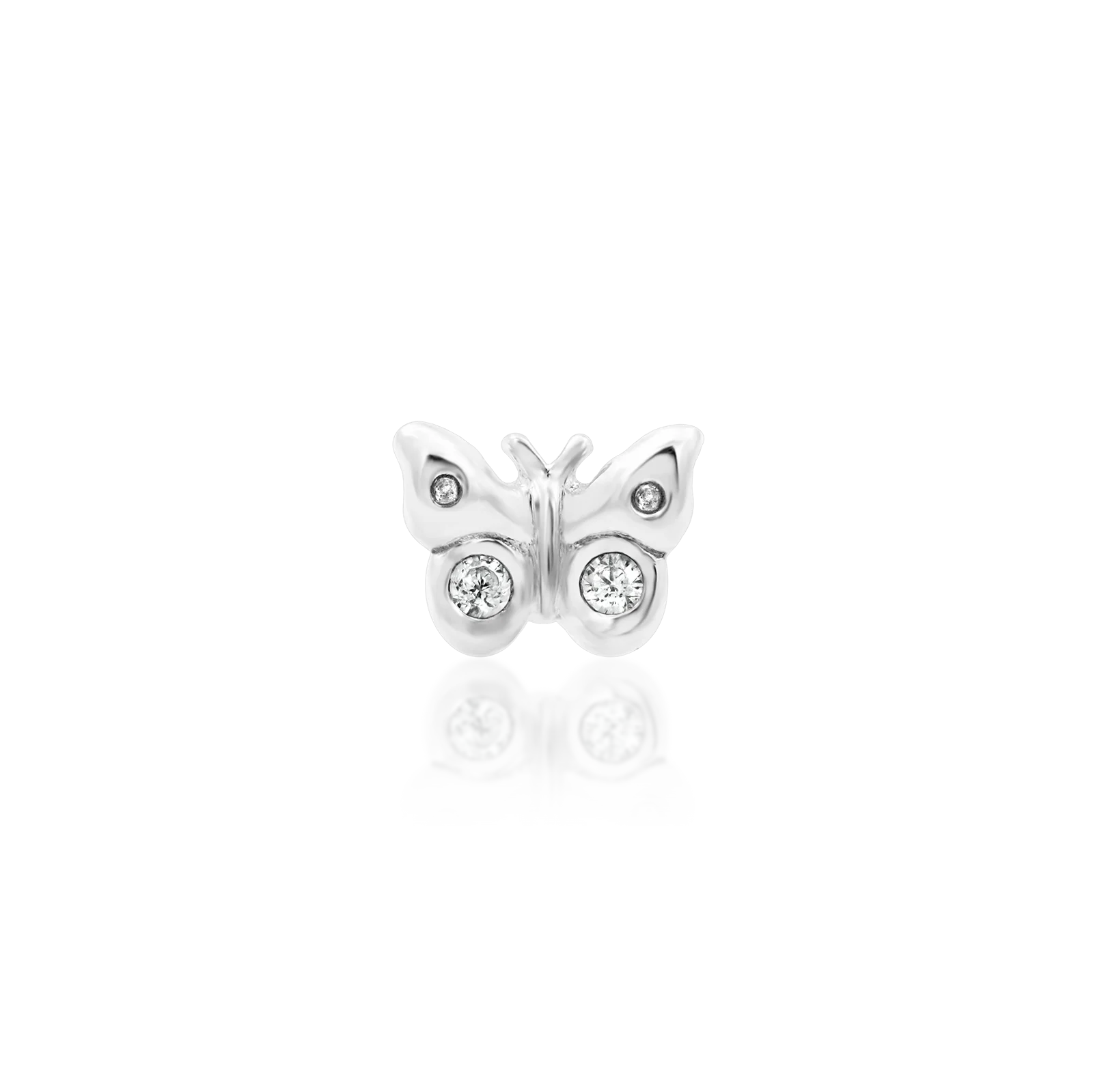 Mini Butterfly in 14k Gold by Junipurr - Image 4