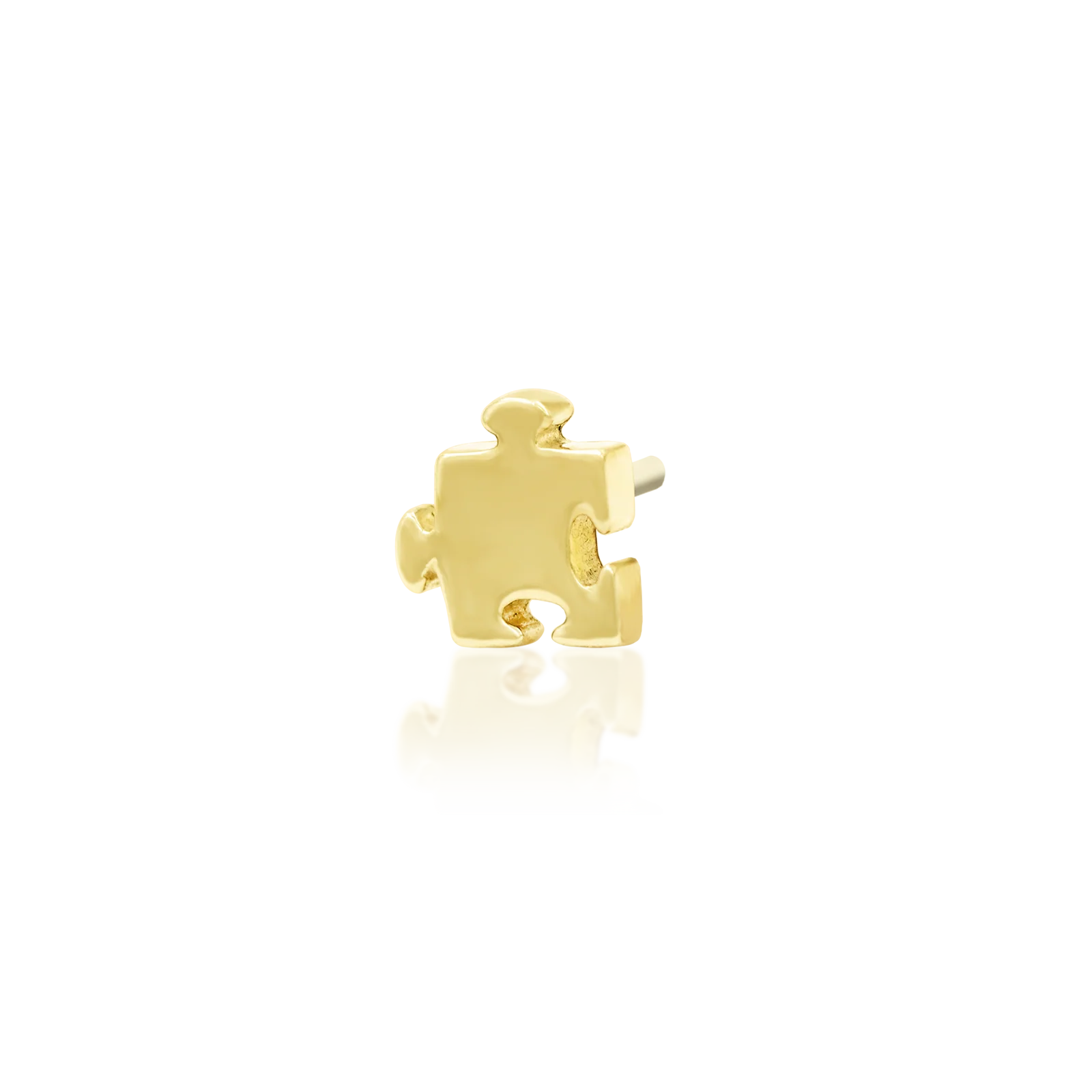Mini Jigsaw in 14k Gold by Junipurr - Image 2