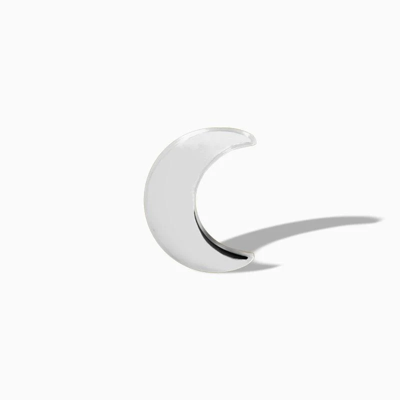 Moon in 14k Gold by Junipurr - Image 2