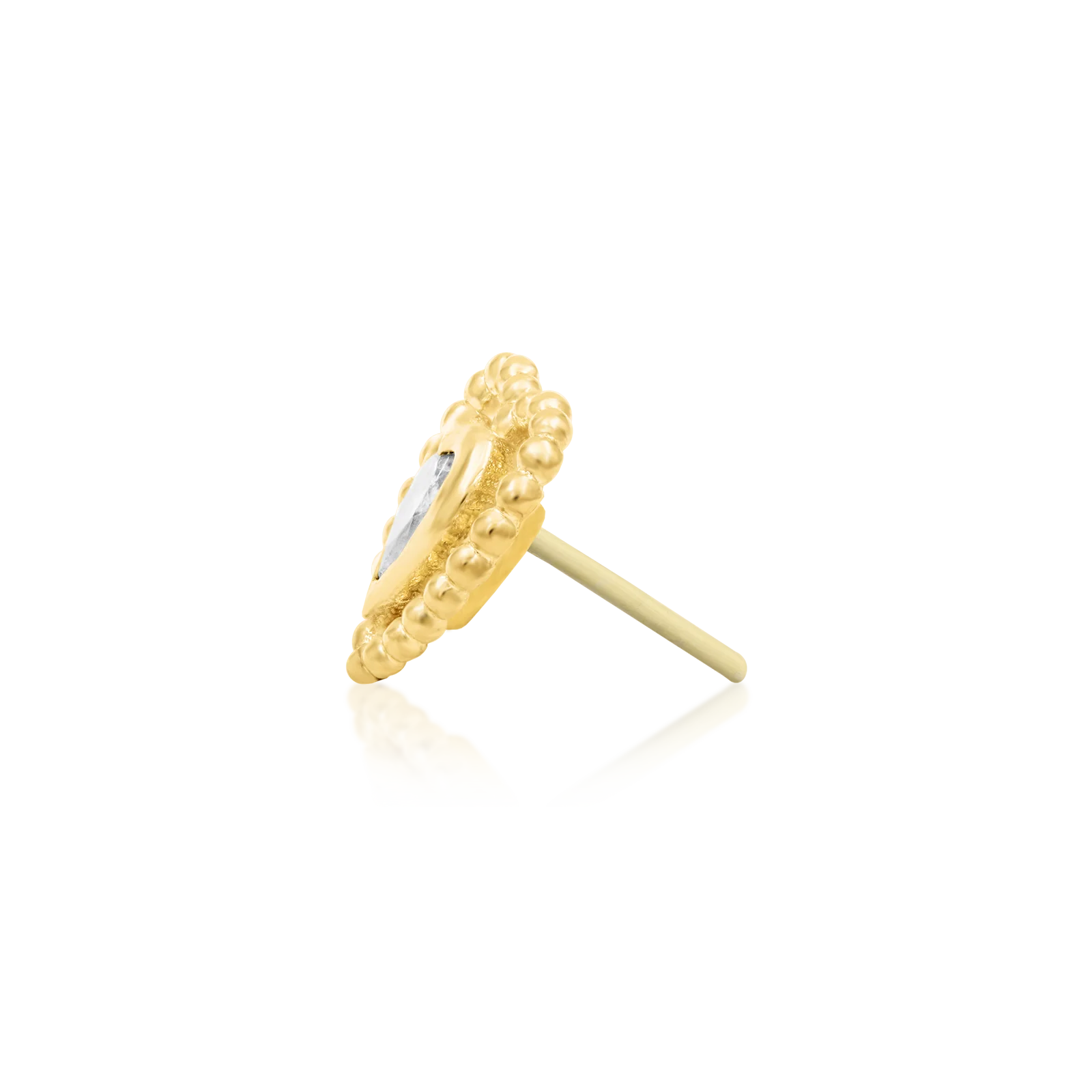 My Beading Heart in 14k Gold by Junipurr - Image 3