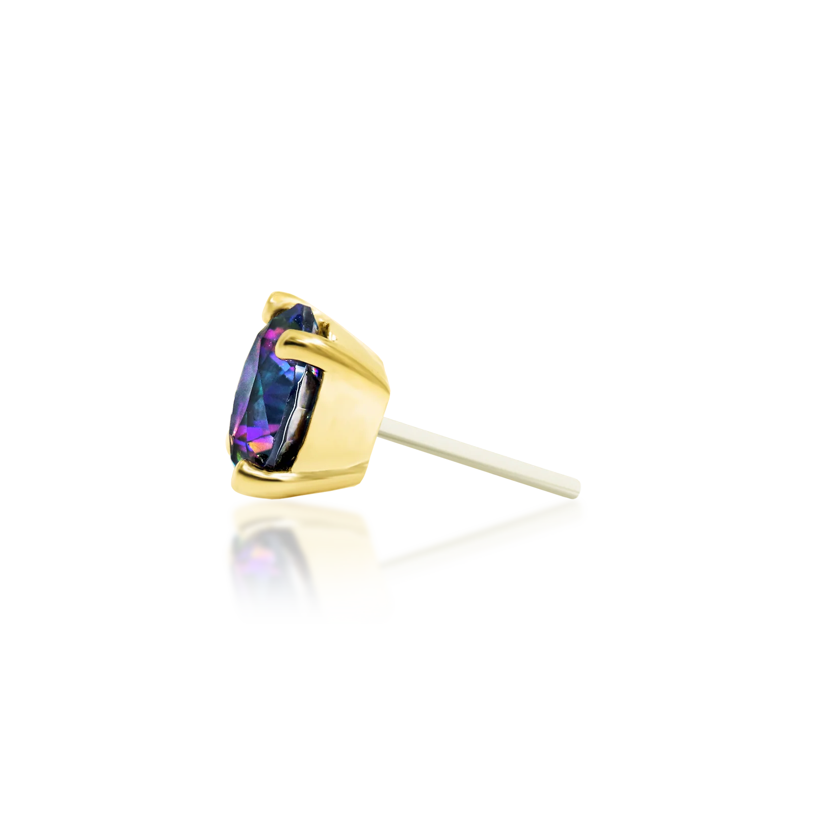 Mystic Prong-set in 14k gold by Junipurr - Image 3