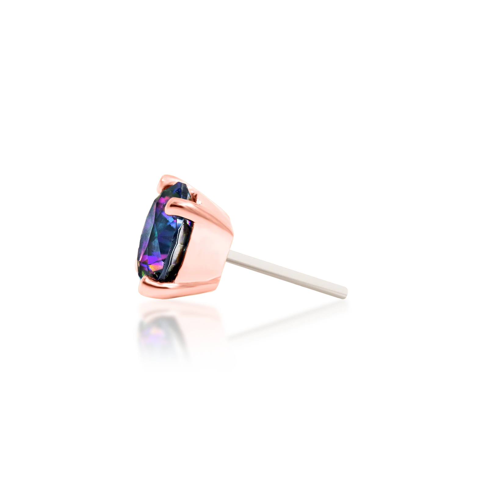 Mystic Prong-set in 14k gold by Junipurr - Image 9