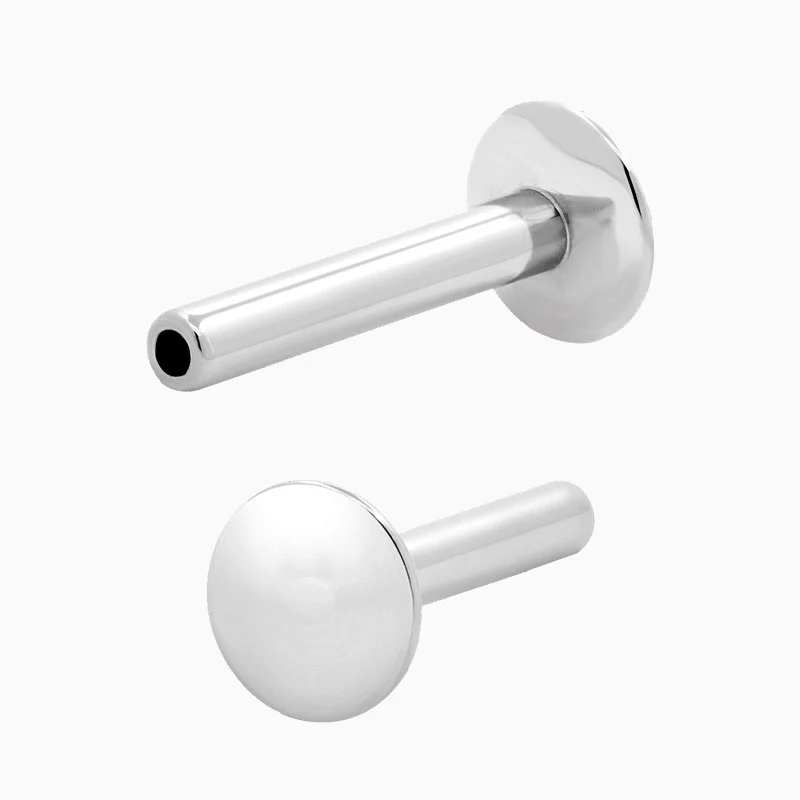 Needle and Thread in 14k Gold by Junipurr - Image 7