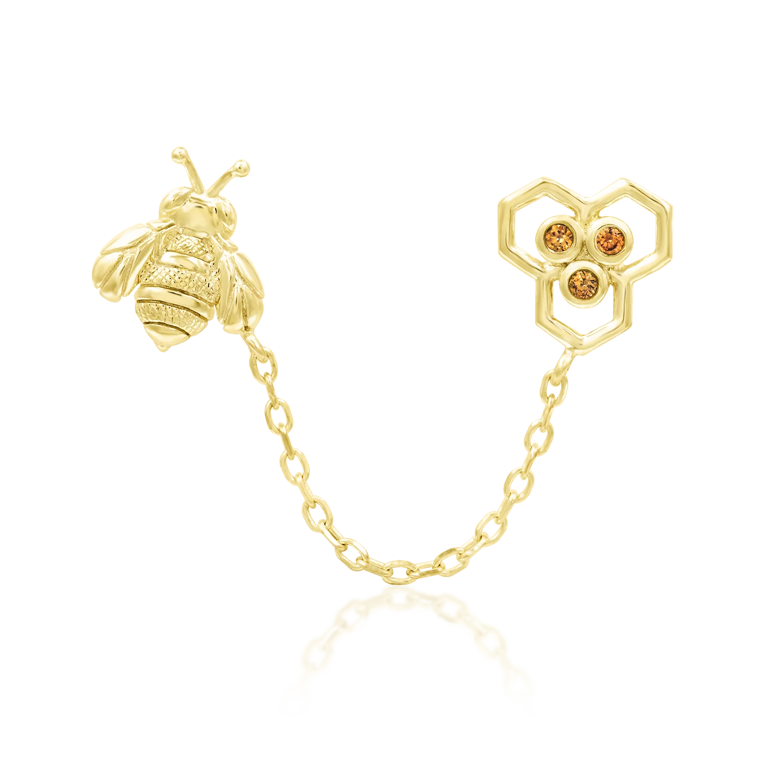 Oh Honey in 14k Gold by Junipurr