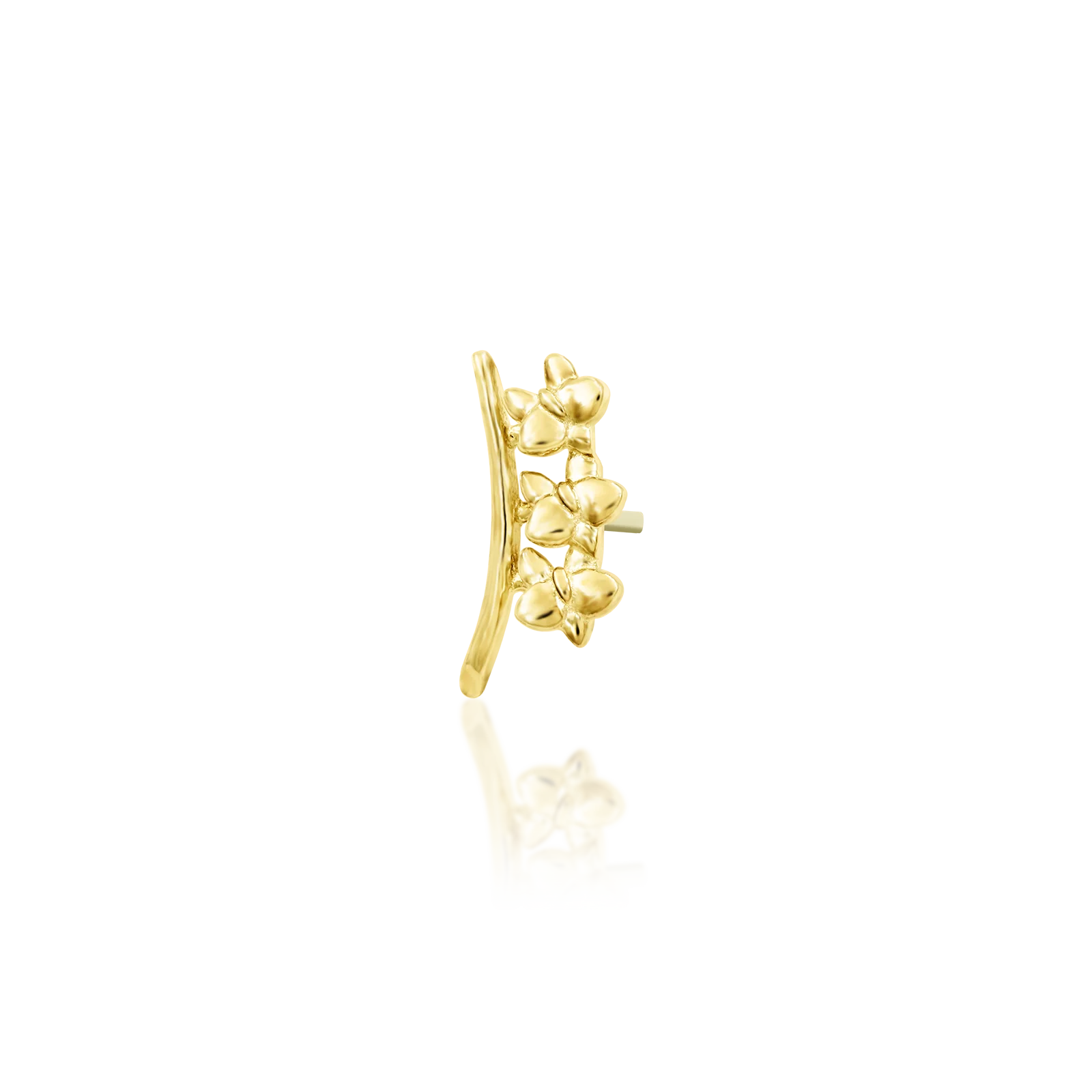 Orchid in 14k Gold by Junipurr - Image 2