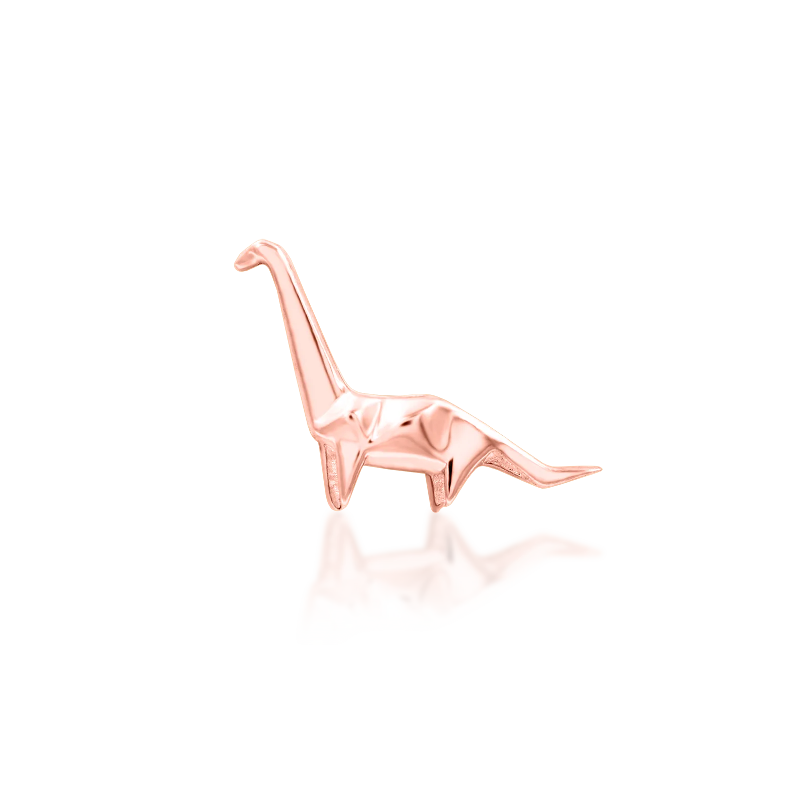 Paper-a-saurus in 14k gold by Junipurr - Image 7