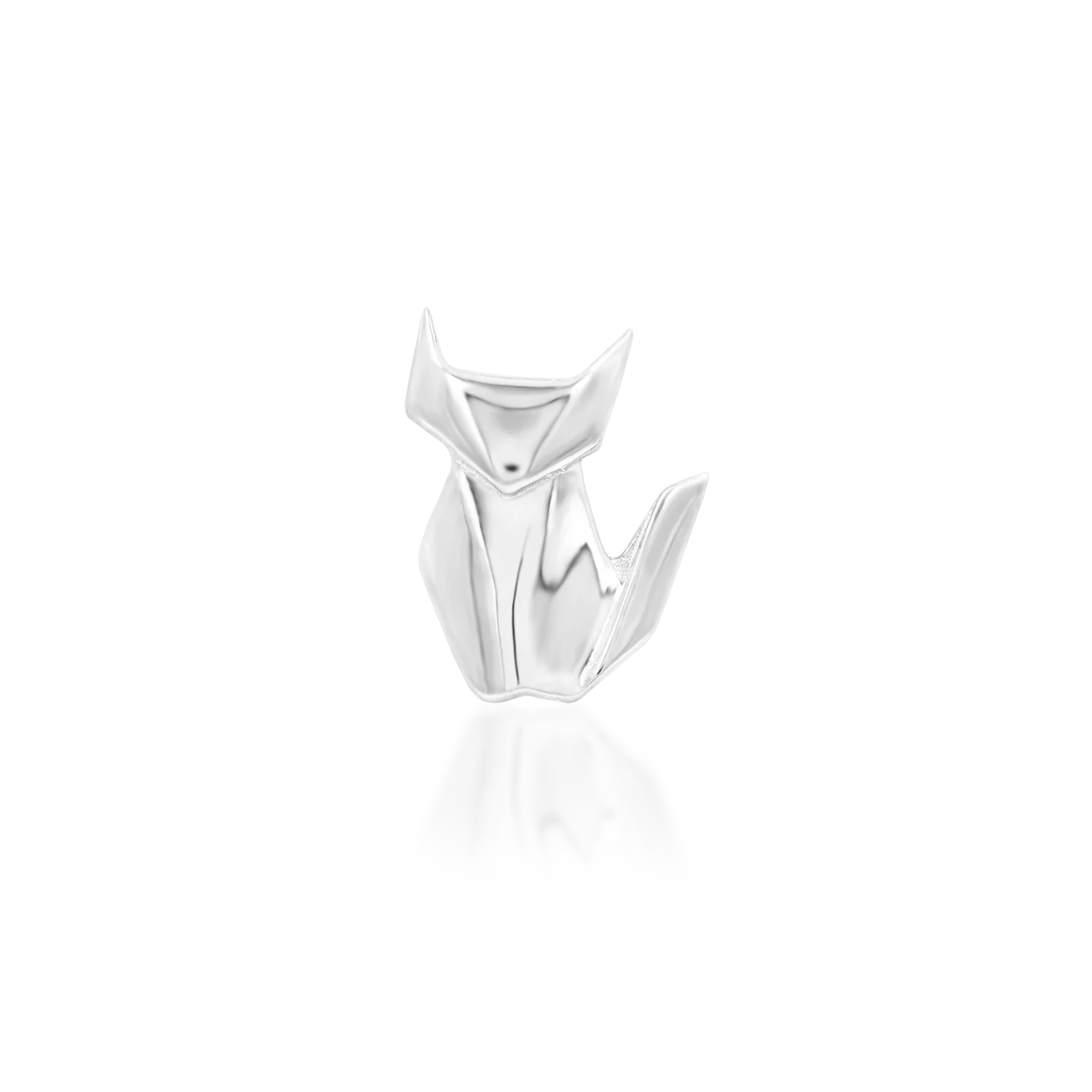 Paper Fox in 14k gold by Junipurr - Image 4