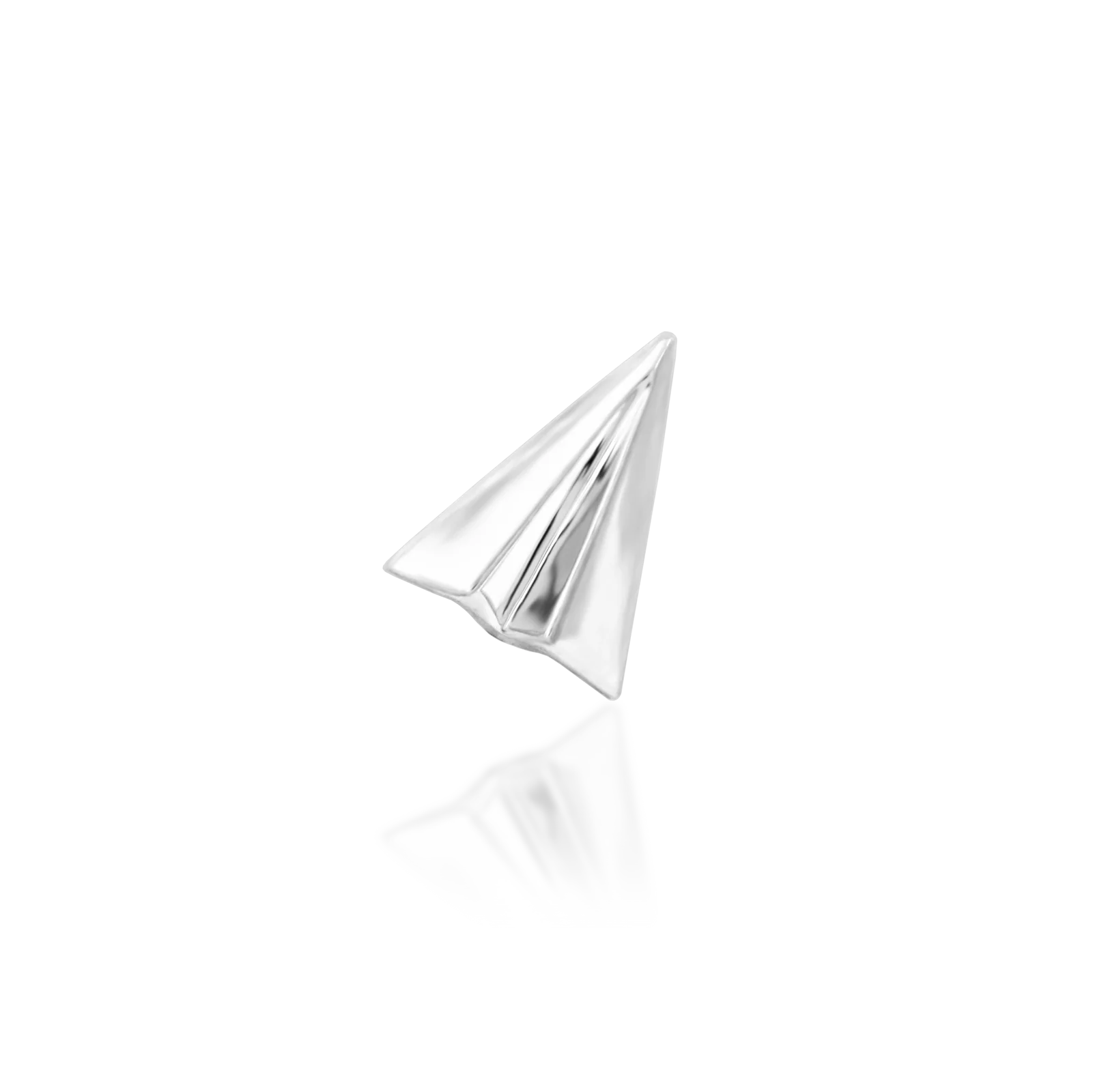 Paper Plane in 14k gold by Junipurr - Image 4