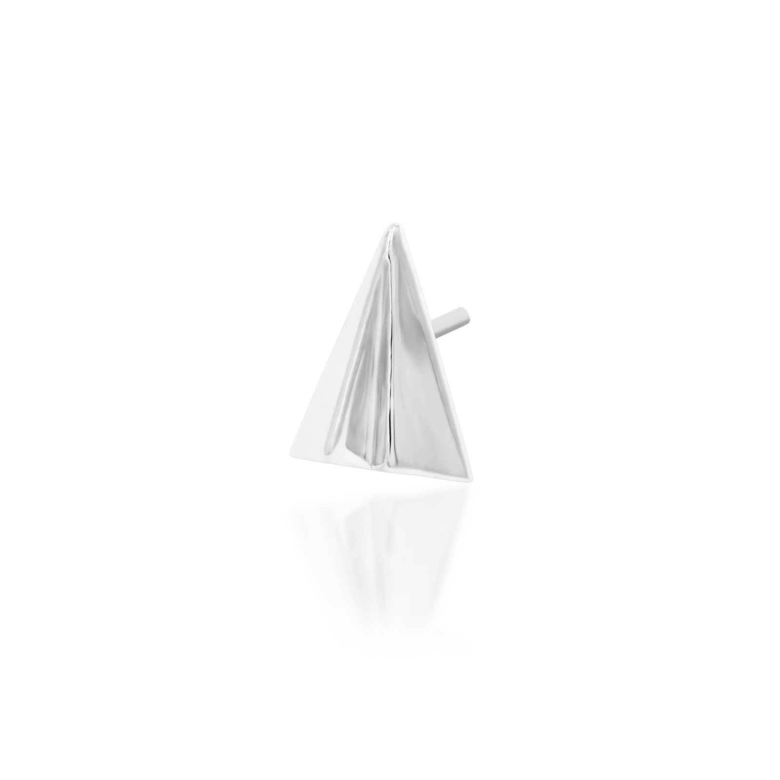 Paper Plane in 14k gold by Junipurr - Image 5