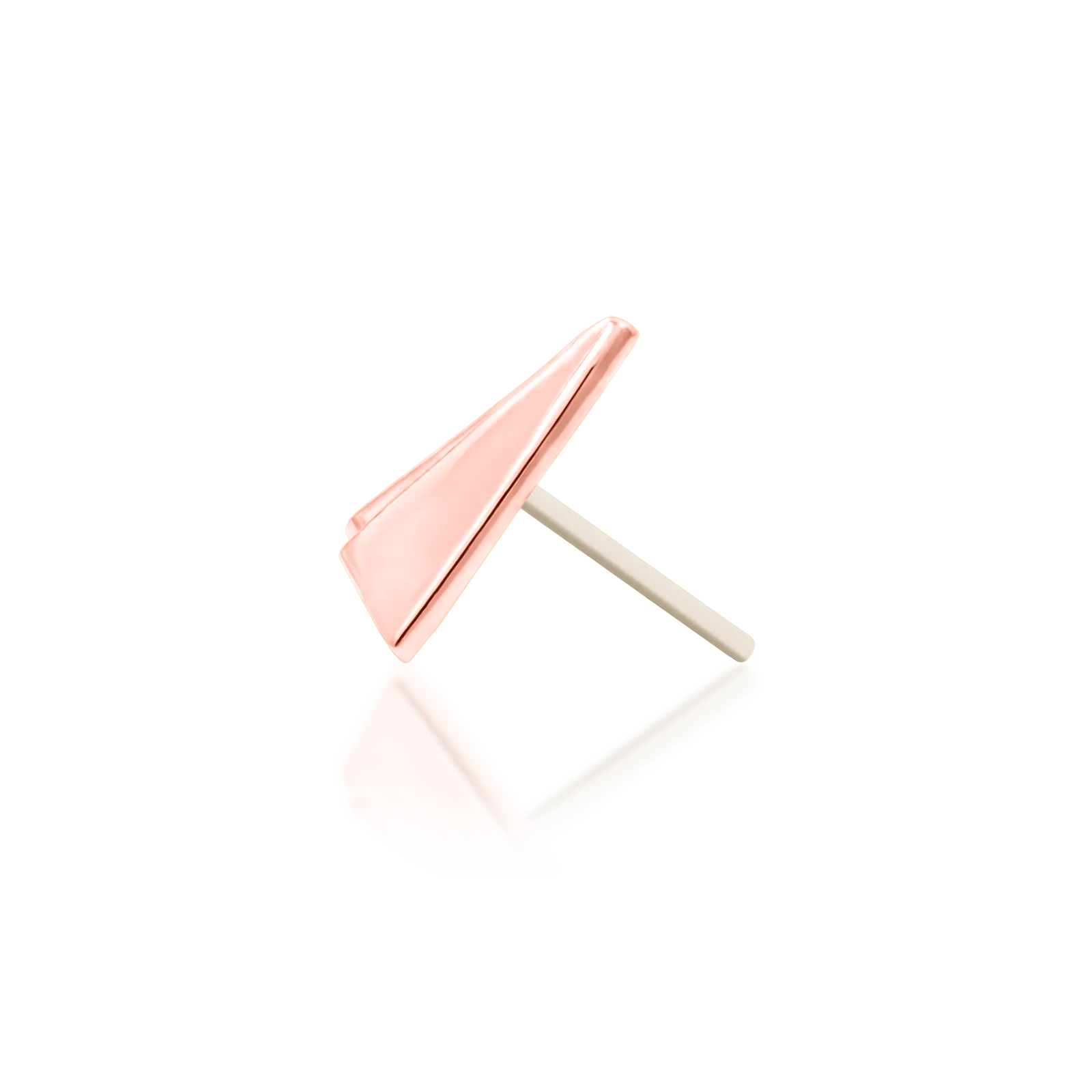 Paper Plane in 14k gold by Junipurr - Image 9