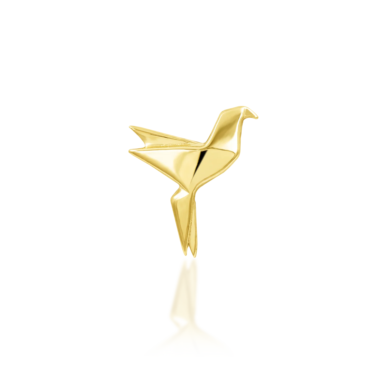 Paper Polly in 14k gold by Junipurr