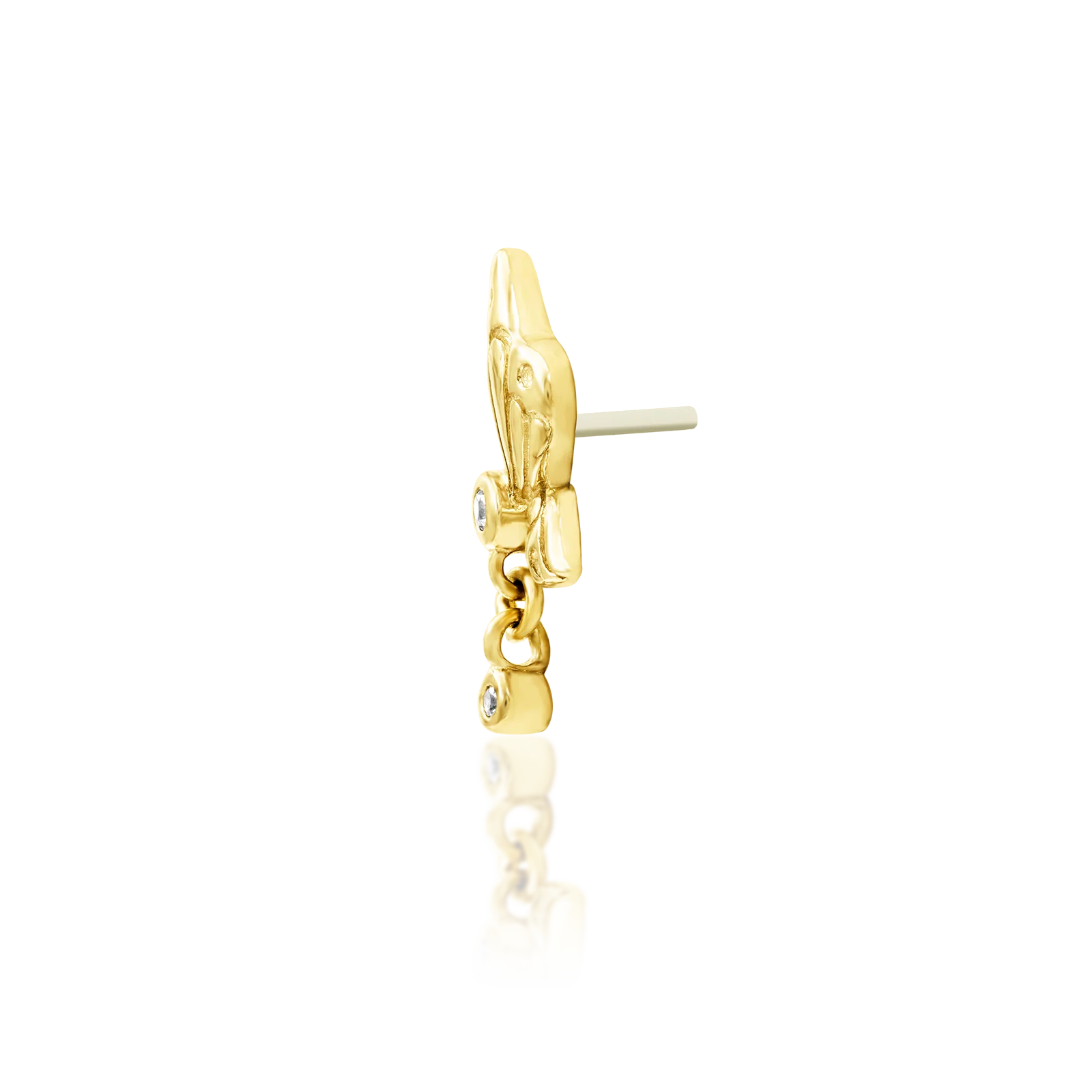 Papillon in 14k gold by Junipurr - Image 3