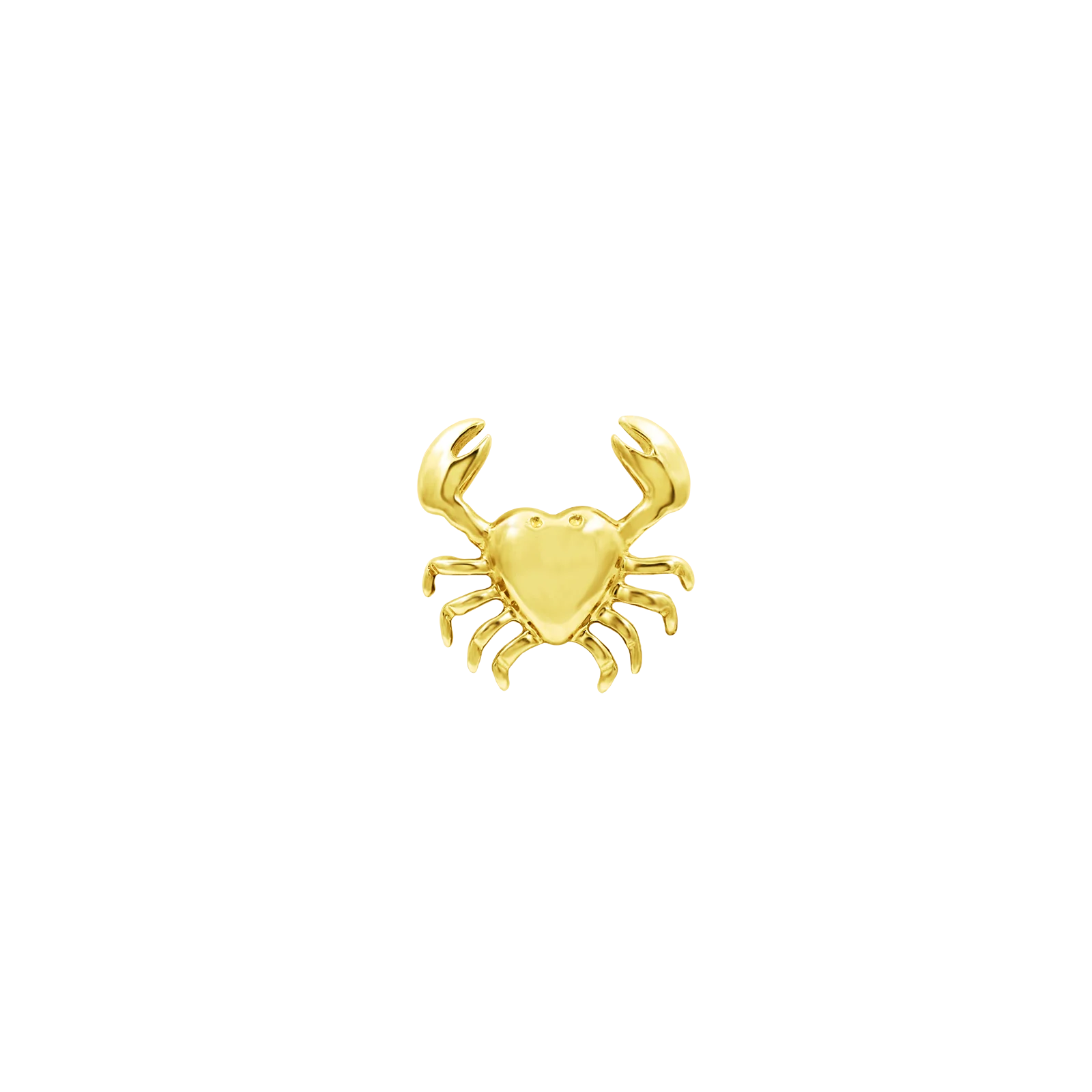 Patty Crab End in 14k Gold by Junipurr