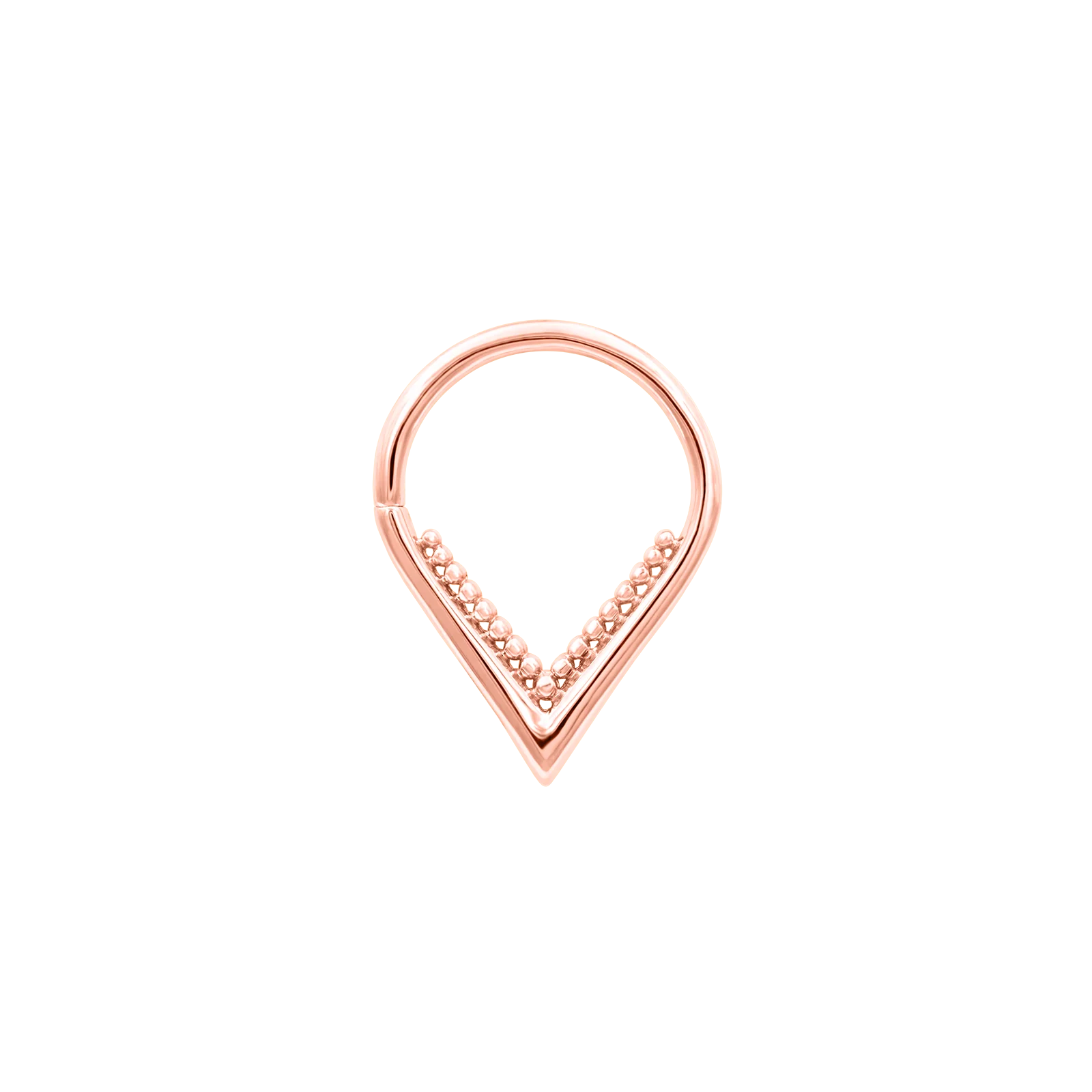 Penny Seam Ring in Solid 14k Gold by Junipurr - Image 3