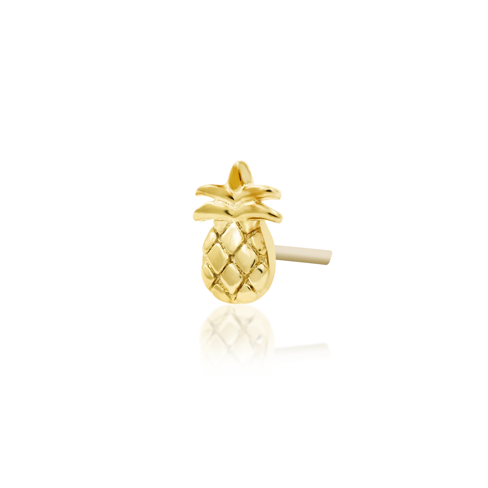 Mini Pineapple in 14k Gold by Junipurr - Image 2