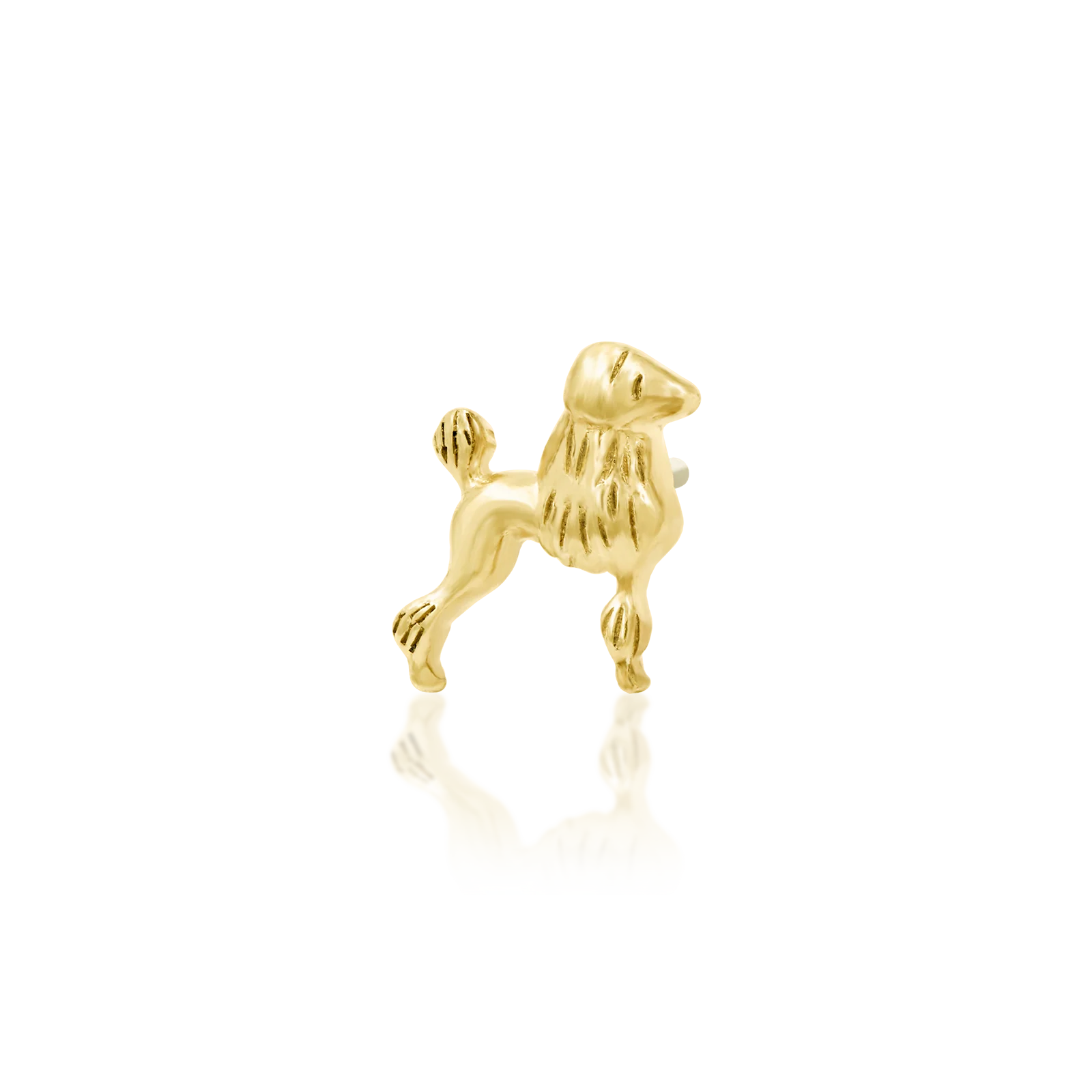 Poodle in 14k Gold by Junipurr - Image 2