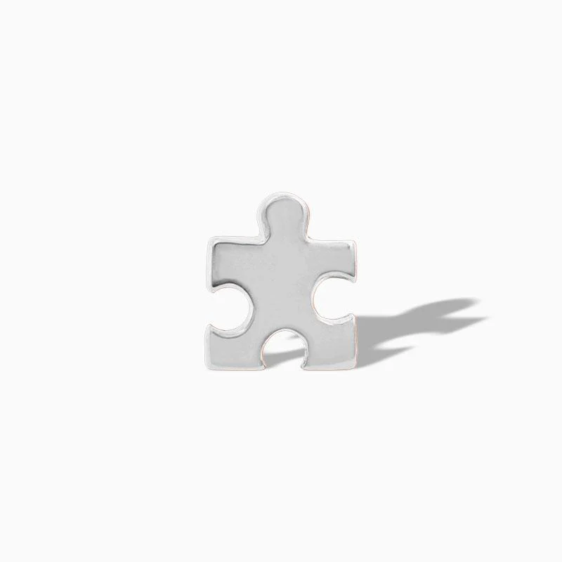 Puzzle Piece in 14k Gold by Junipurr - Image 2