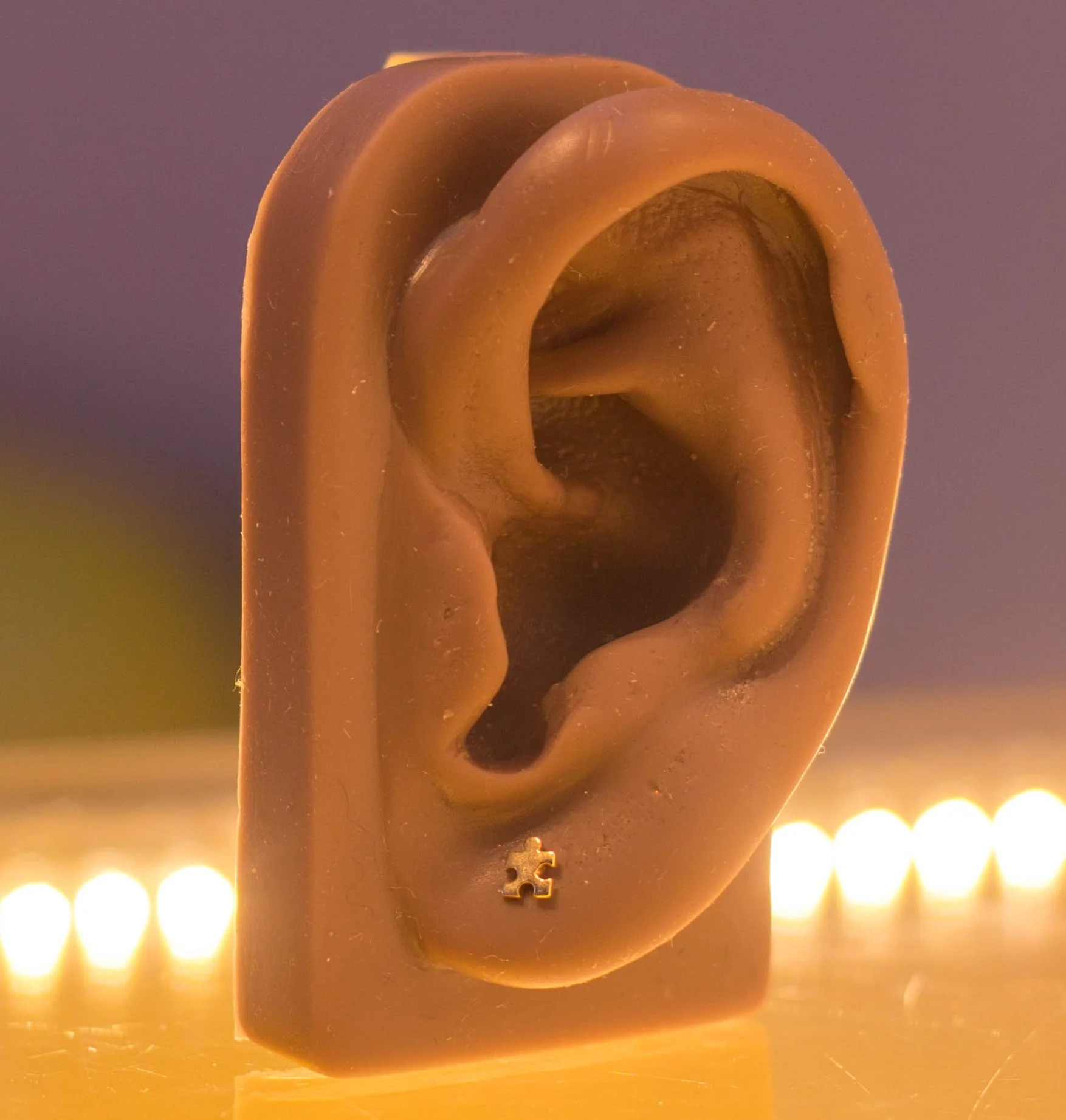 Puzzle Piece in 14k Gold by Junipurr - Image 5