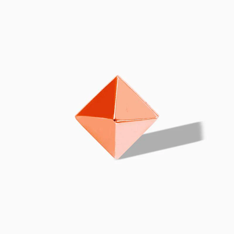 Pyramid in 14k Gold by Junipurr - Image 3