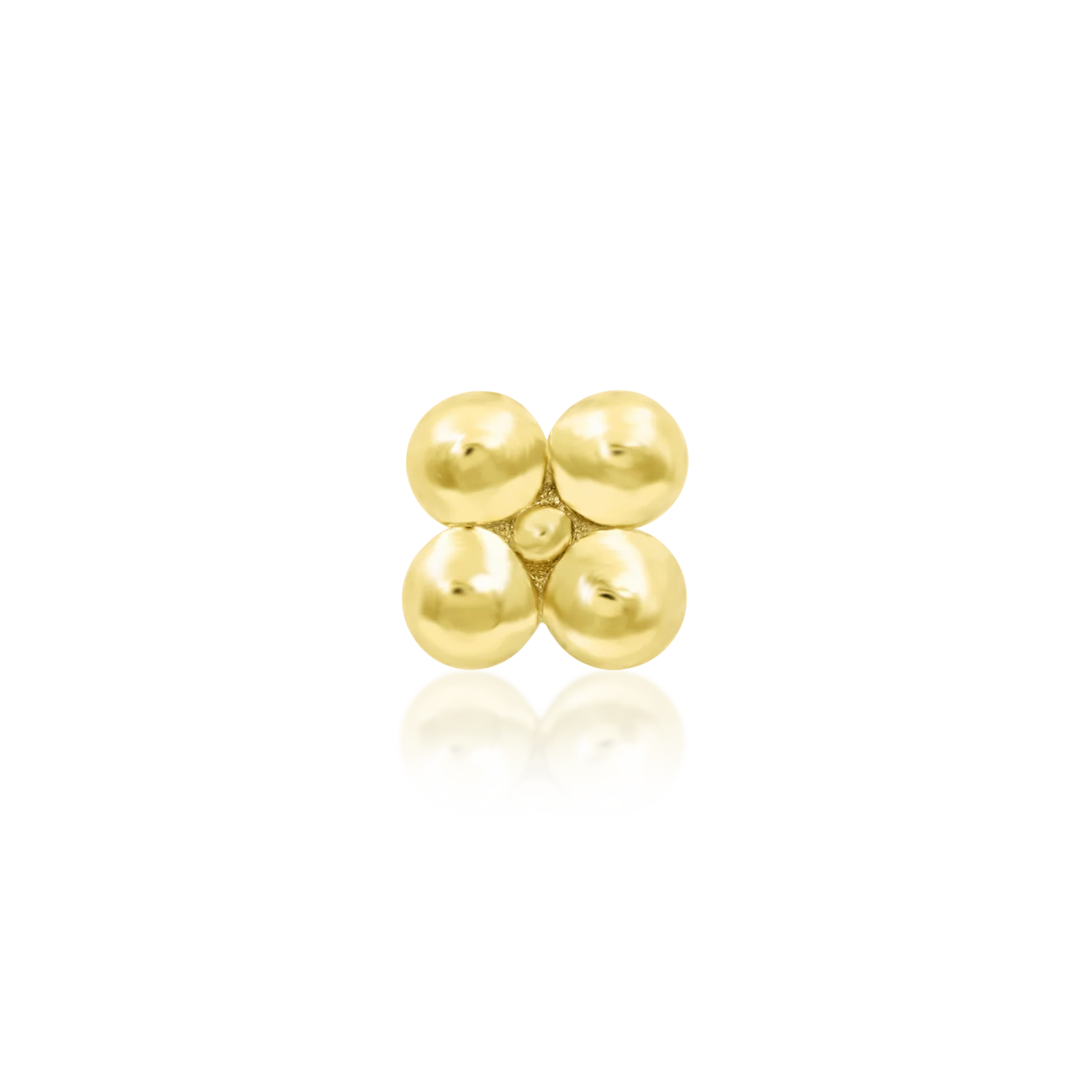 Quad-Bead in 14k Gold by Junipurr