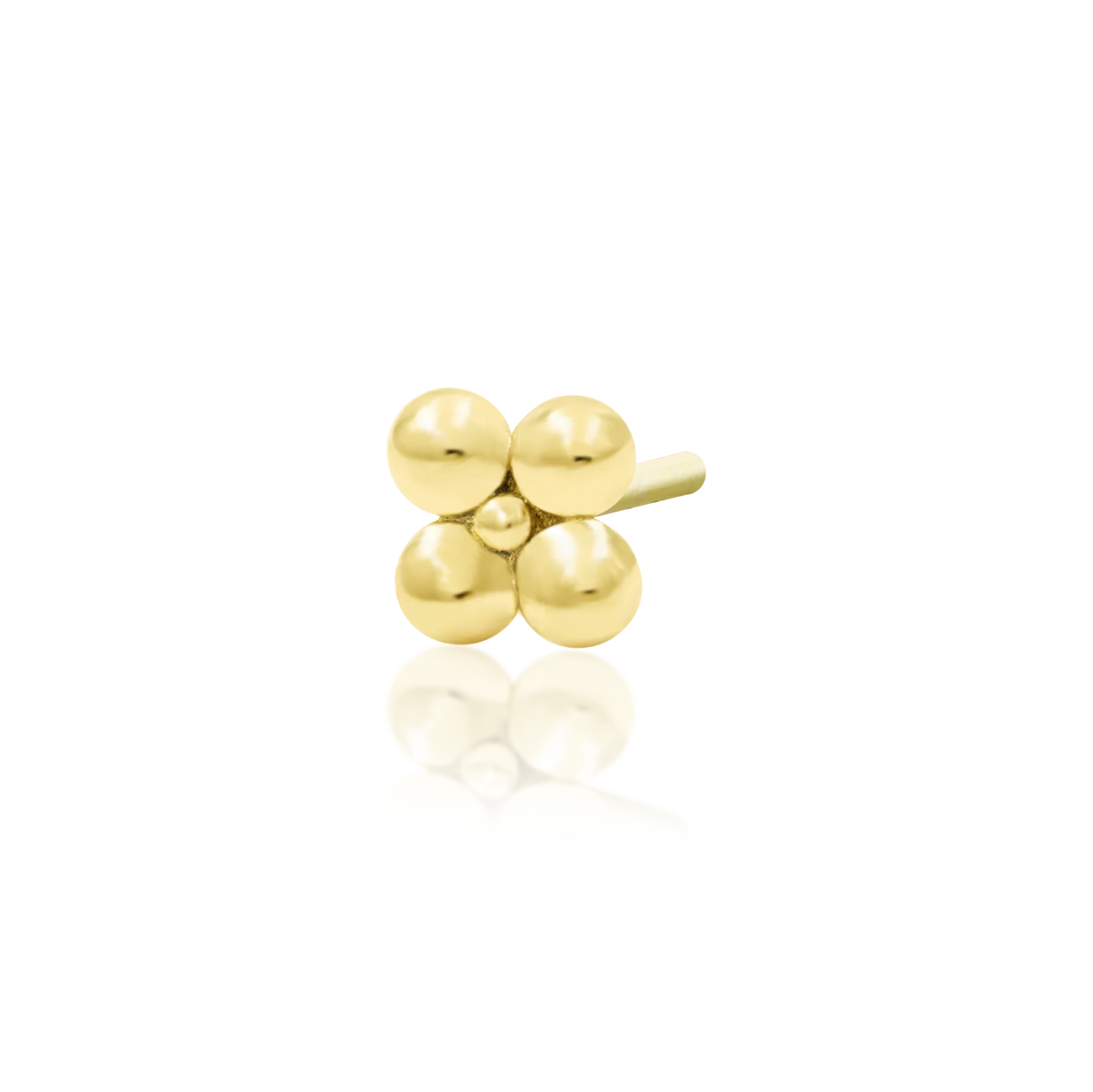 Quad-Bead in 14k Gold by Junipurr - Image 2