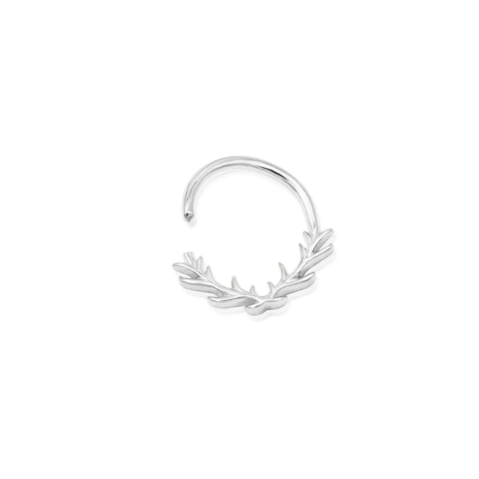 Raven Seam Ring in Solid 14k Gold by Junipurr - Image 4
