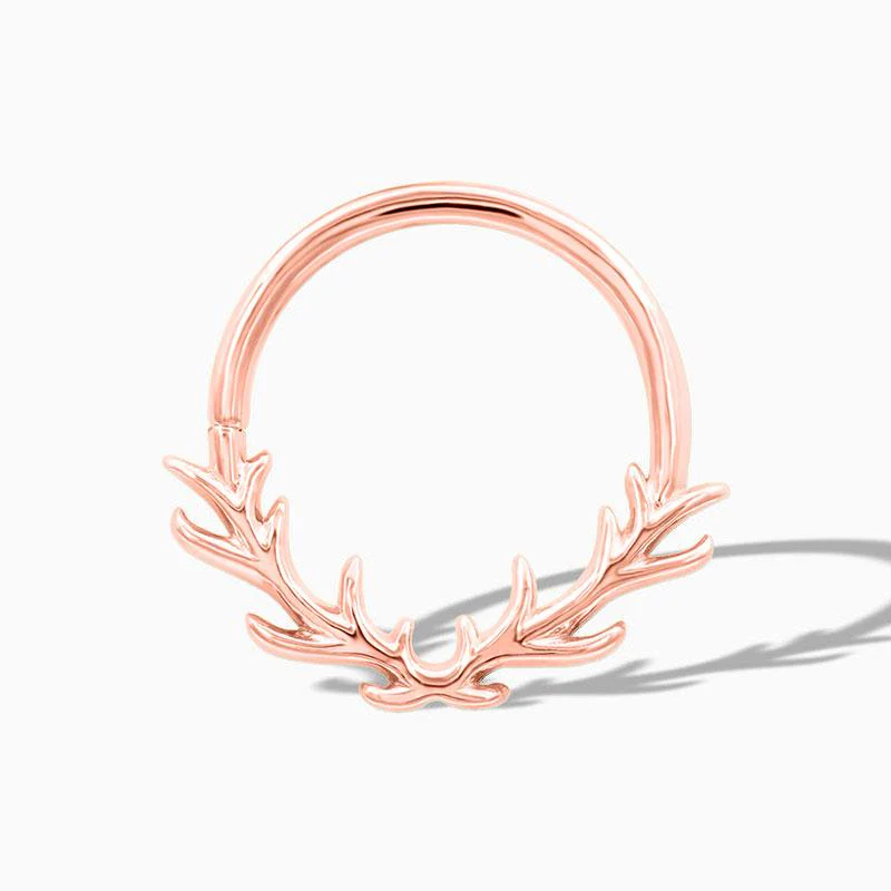 Raven Seam Ring in Solid 14k Gold by Junipurr - Image 5