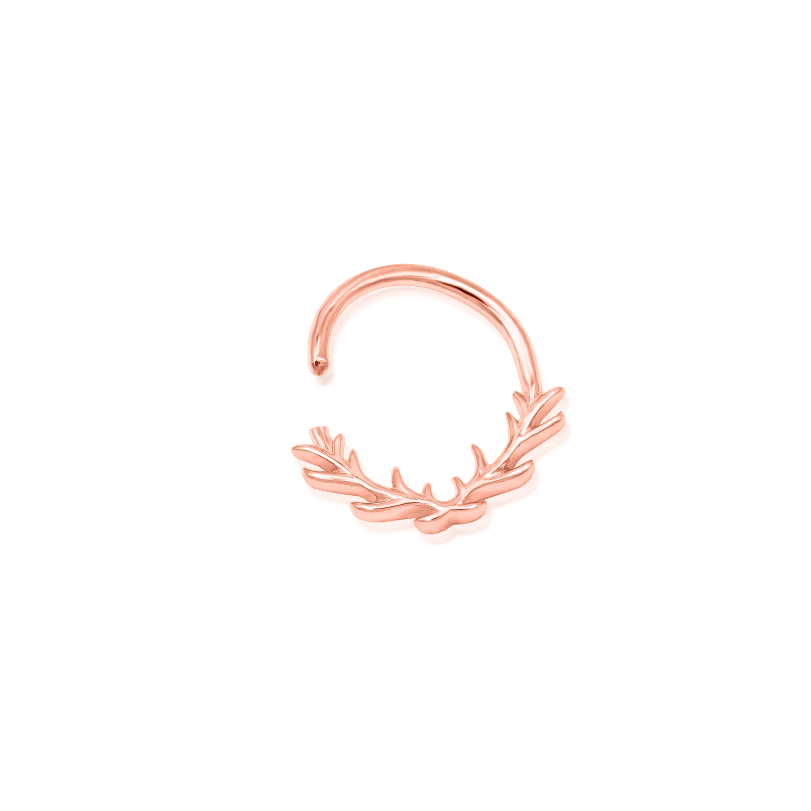 Raven Seam Ring in Solid 14k Gold by Junipurr - Image 6
