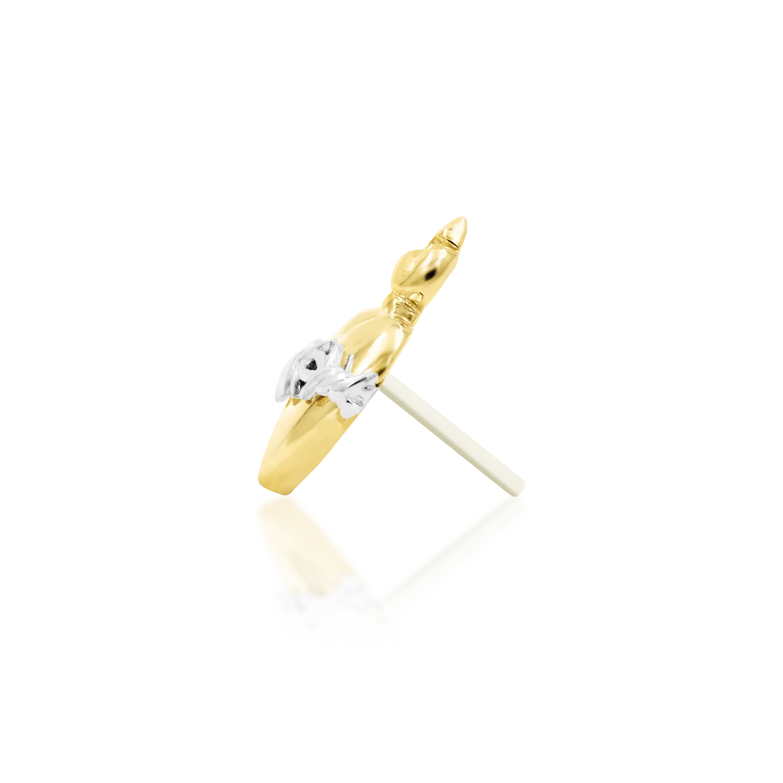 Sacred Heart in 14k gold by Junipurr - Image 3