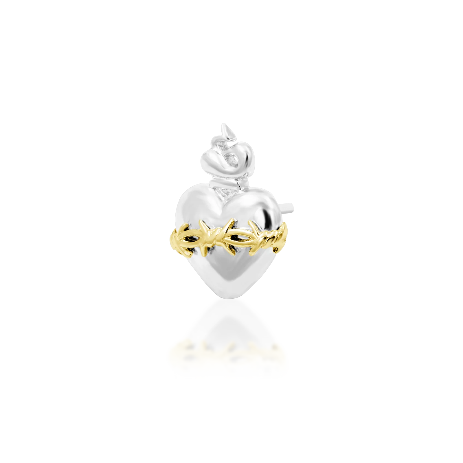 Sacred Heart in 14k gold by Junipurr - Image 5