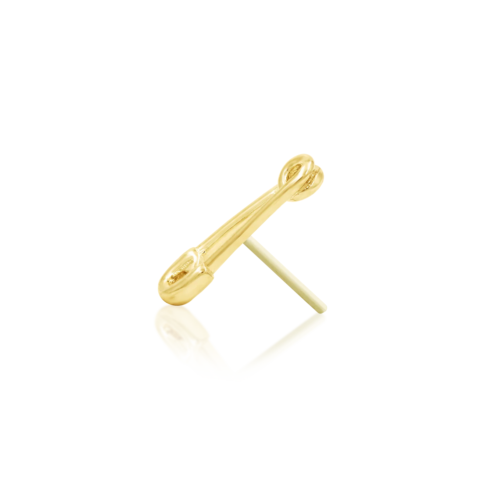 Safety Pin in 14k Gold by Junipurr - Image 5