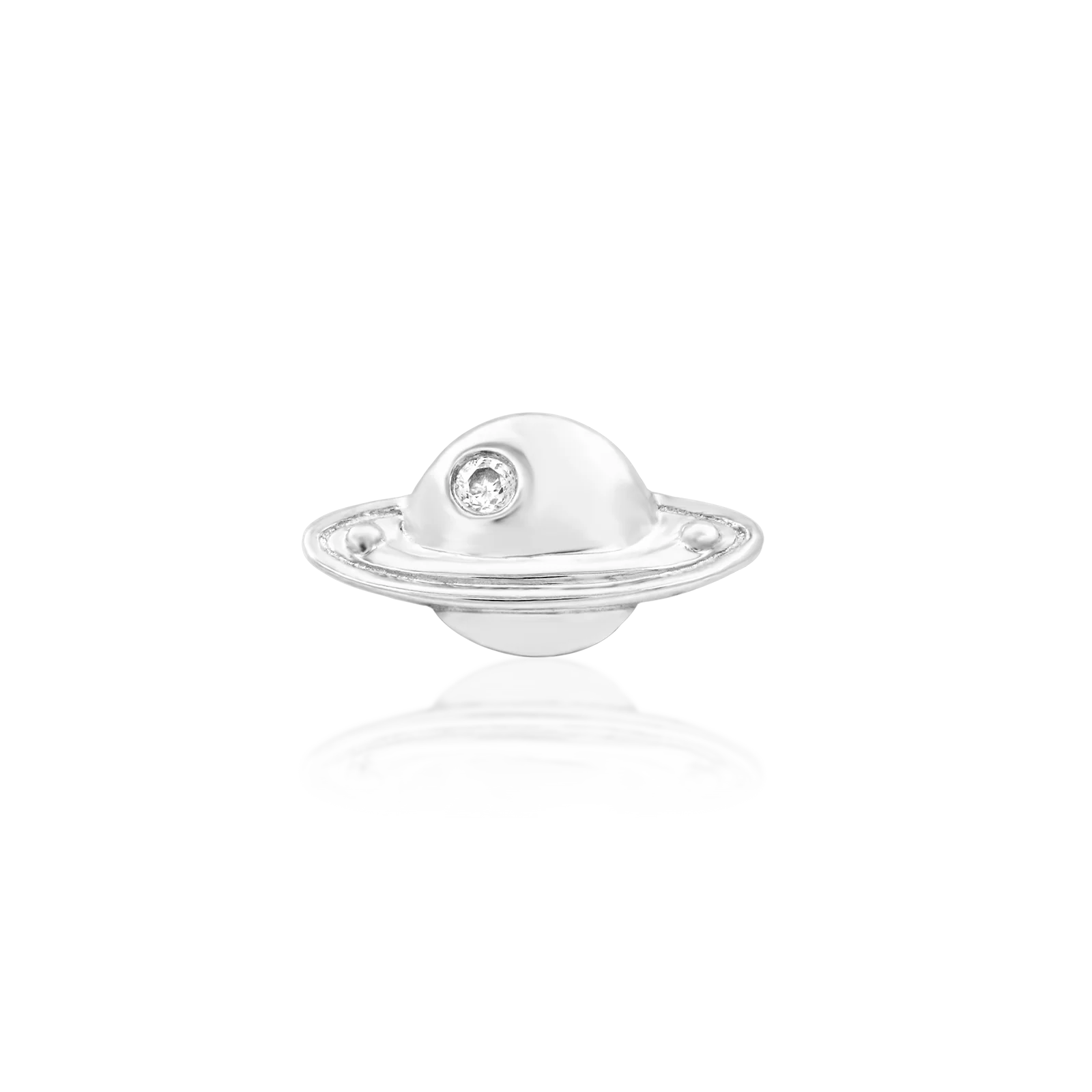 Saturn in 14k Gold by Junipurr - Image 4