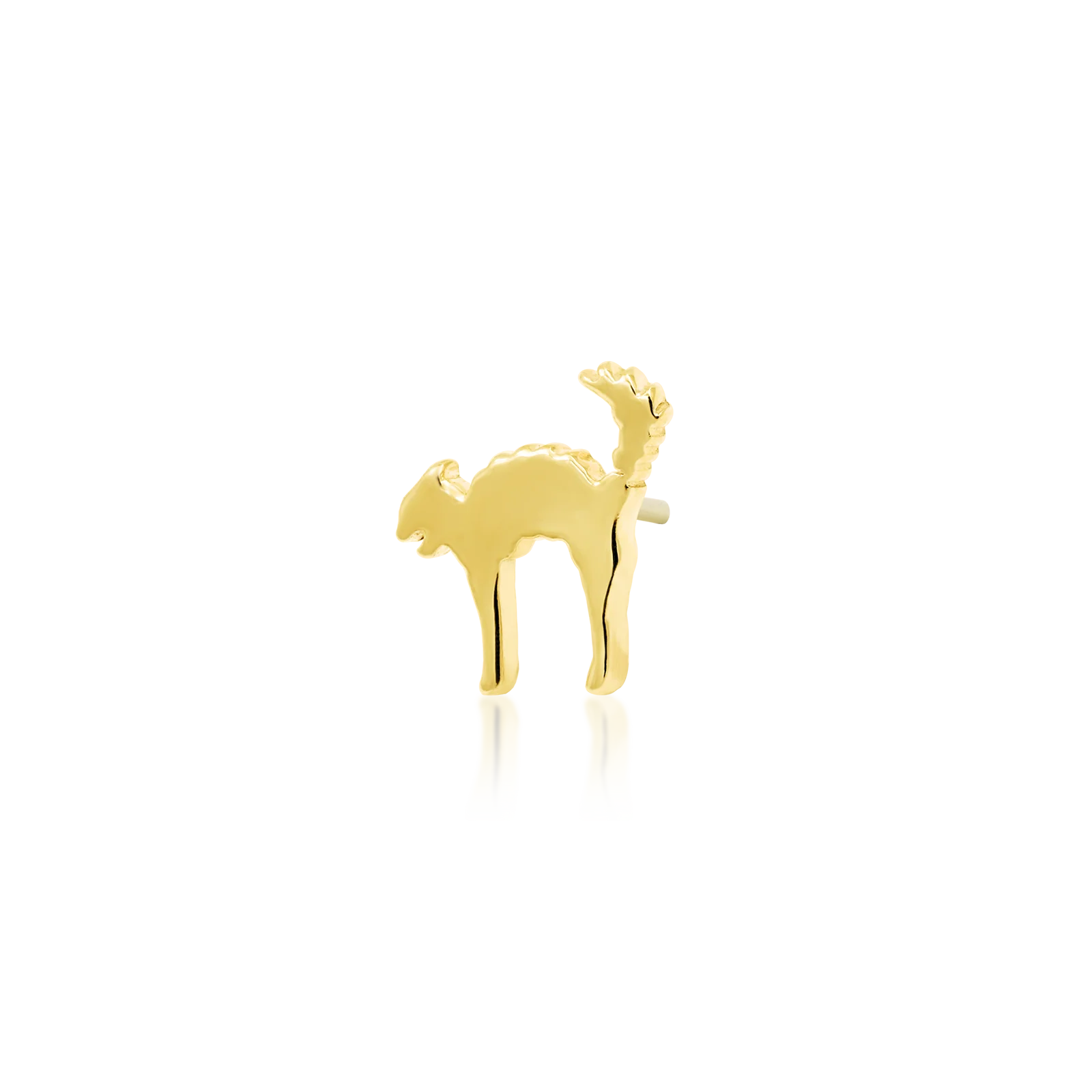 Scaredy Cat in 14k Gold by Junipurr - Image 2