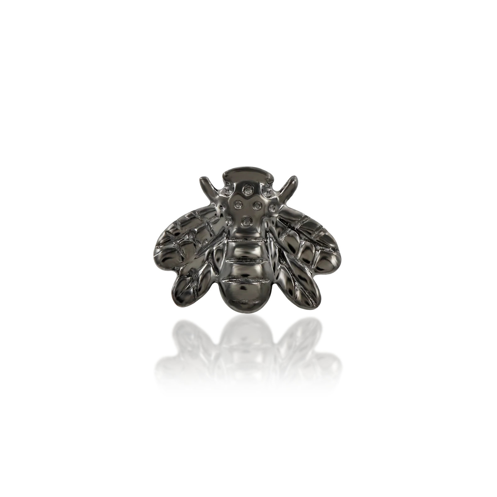 Scene Bee in 14k gold by Junipurr