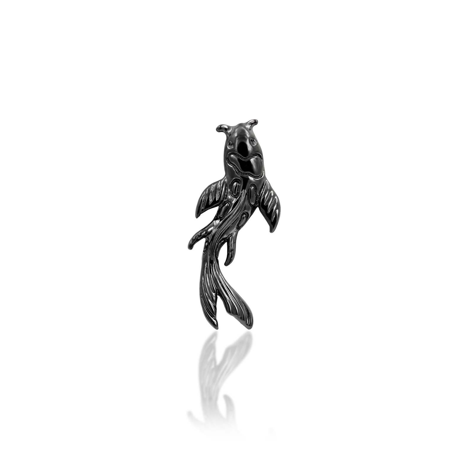 Scene Koi in 14k gold by Junipurr