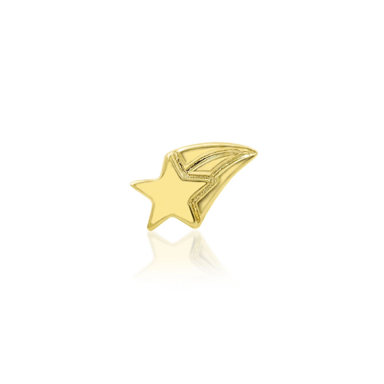 Shooting Star in 14k Gold by Junipurr
