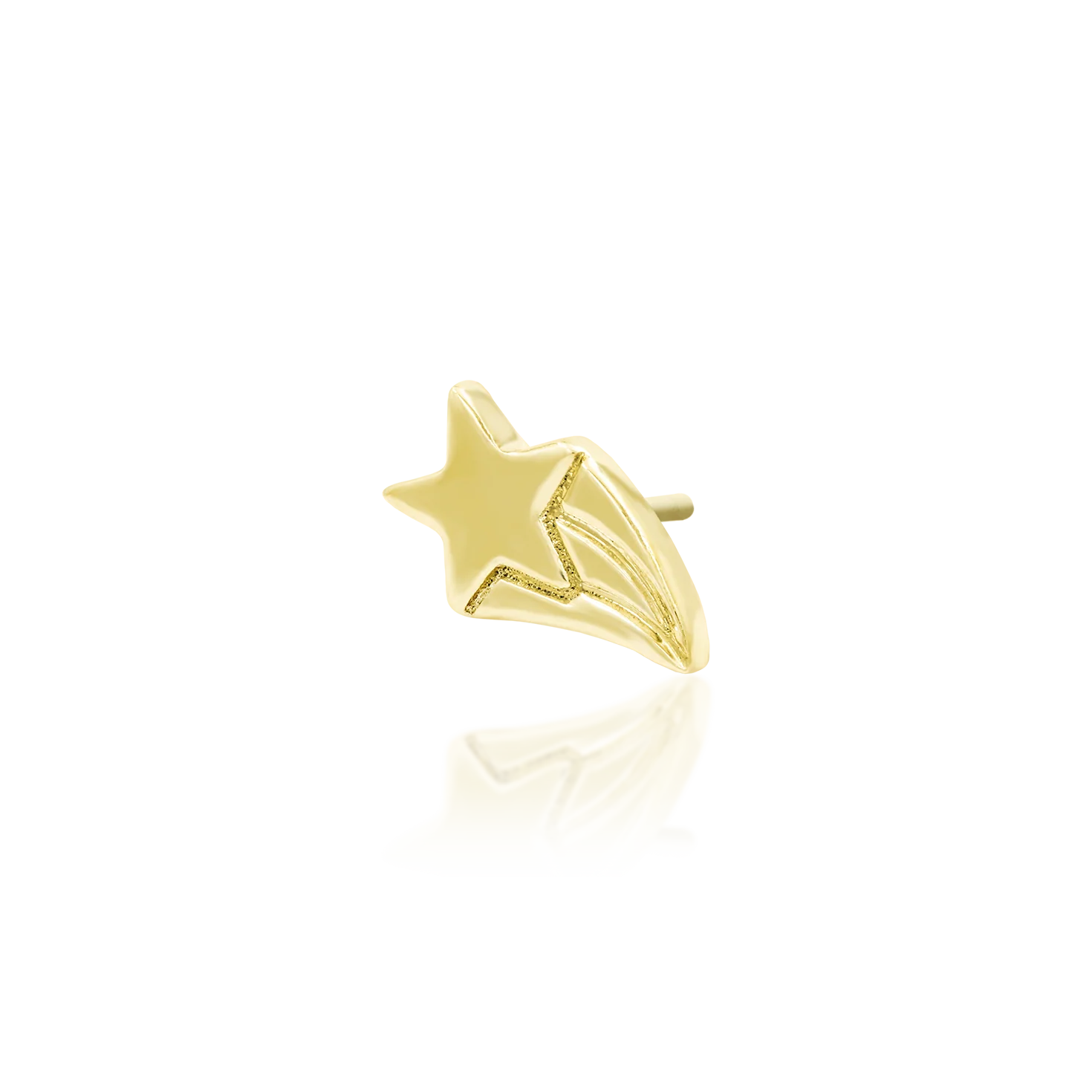 Shooting Star in 14k Gold by Junipurr - Image 2