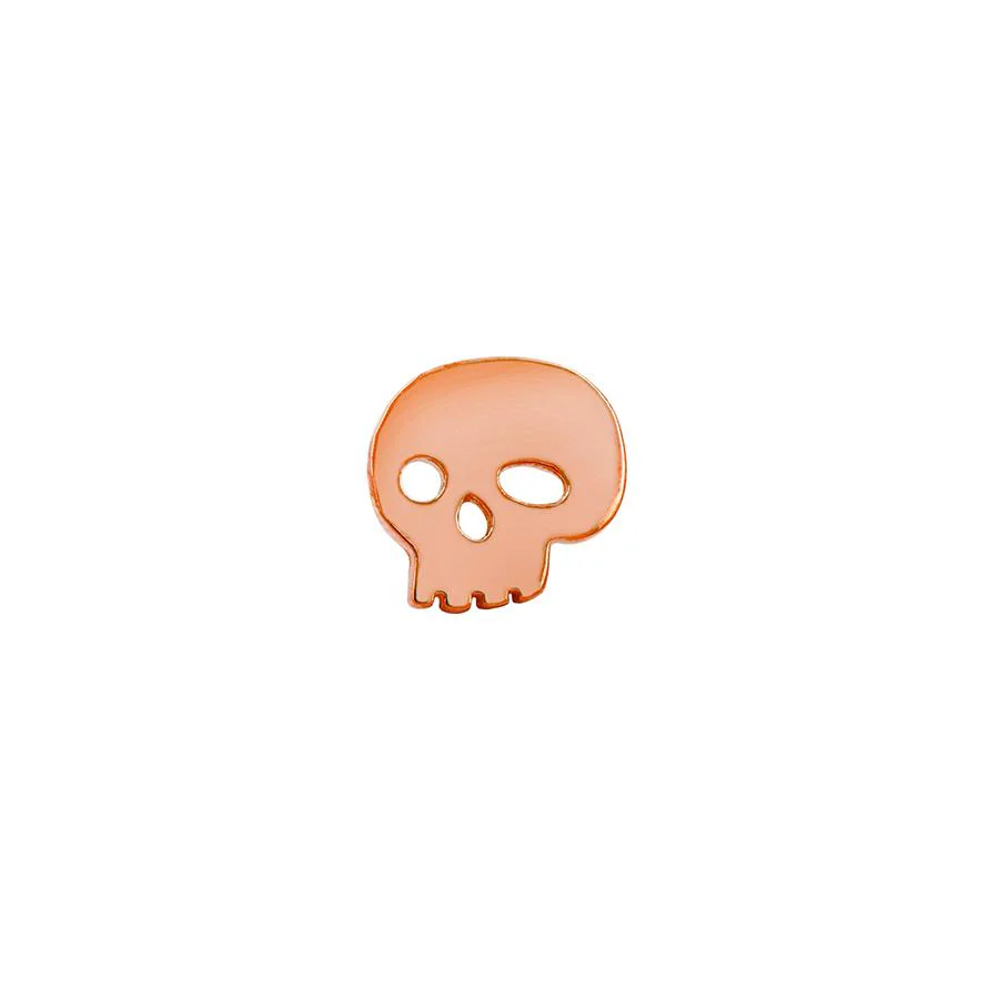 Skull in 14k Gold by Junipurr - Image 3