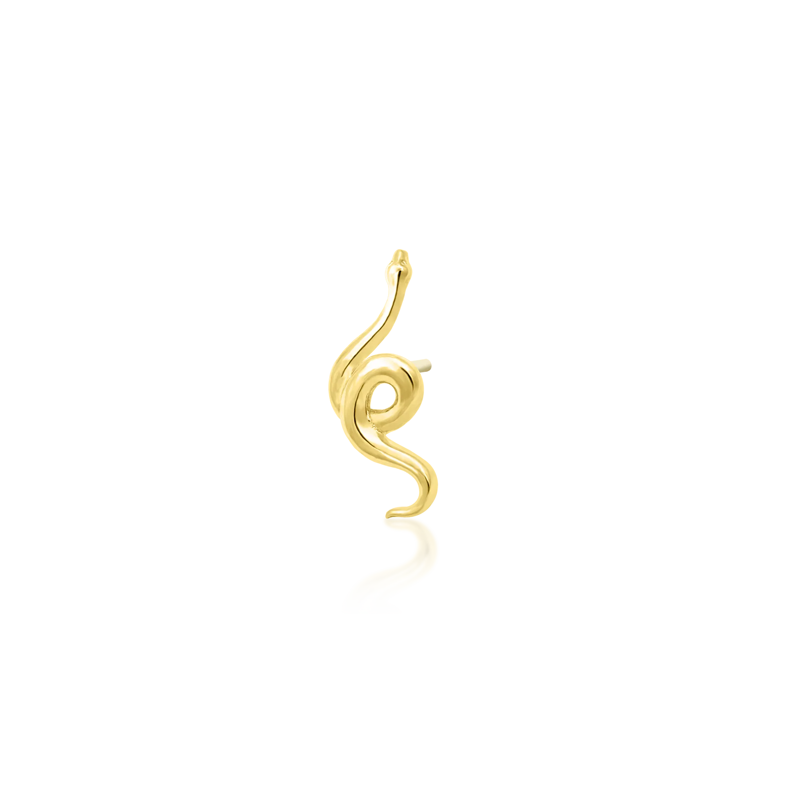 Snake in 14k Gold by Junipurr - Image 4