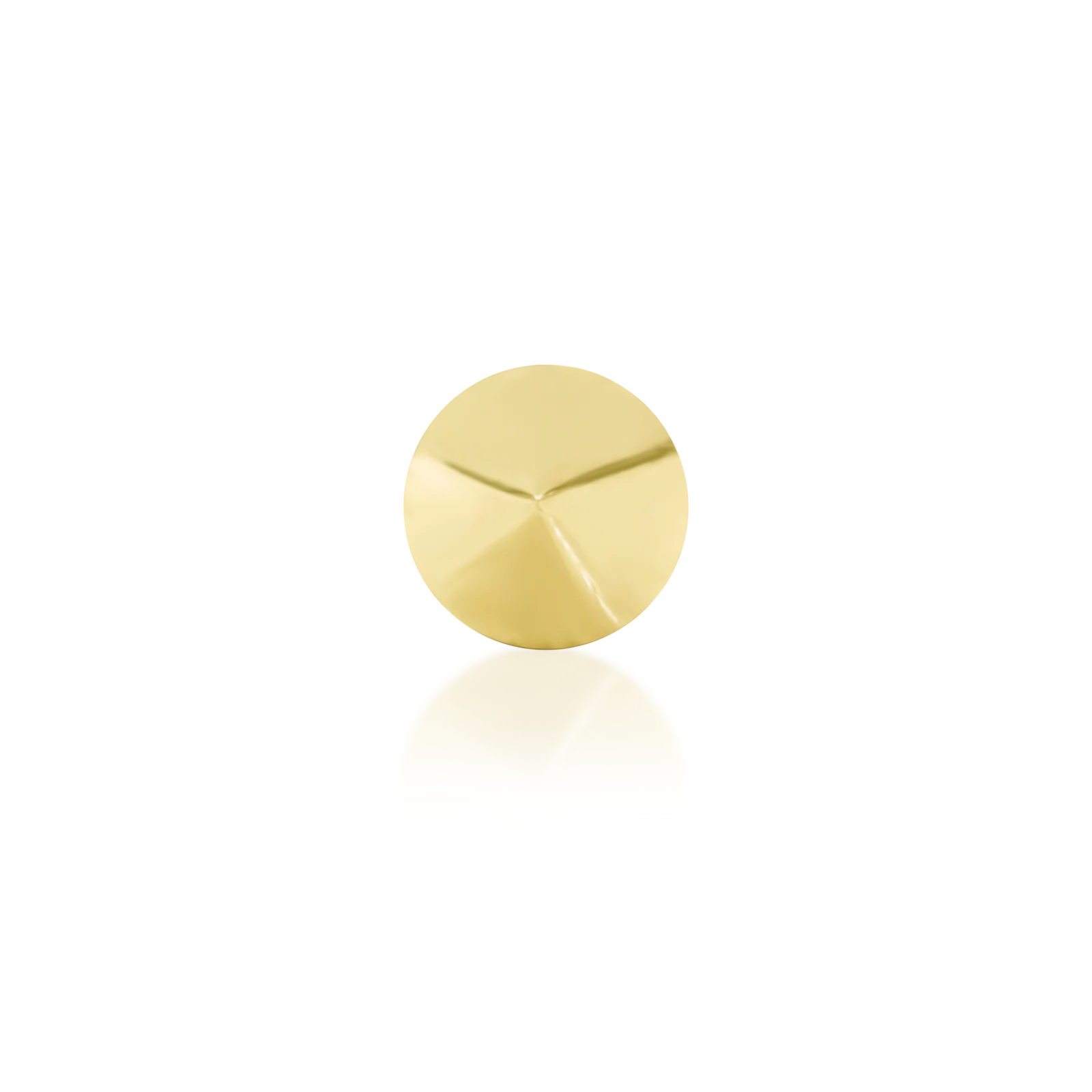 Spike in 14k gold by Junipurr
