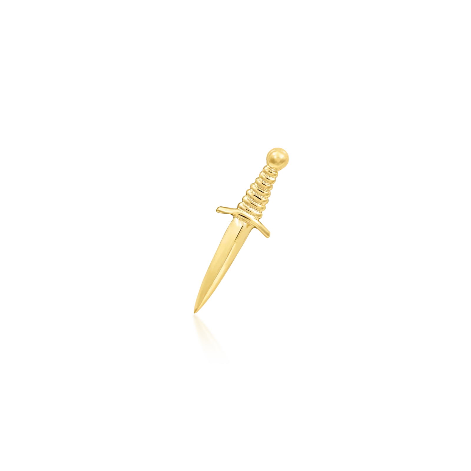 Staring Daggers in 14k Gold by Junipurr
