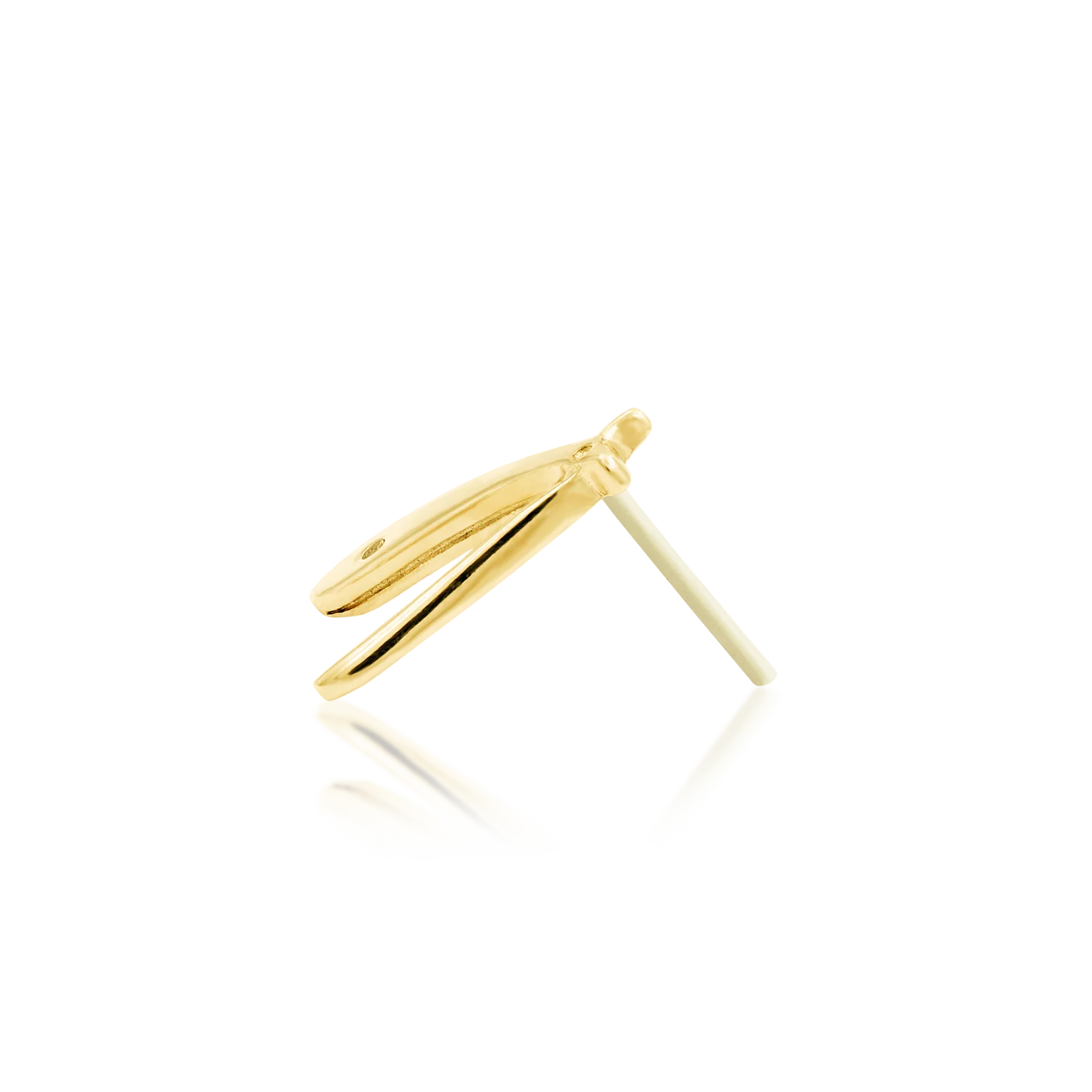 Straight Razor in 14k Gold by Junipurr - Image 3