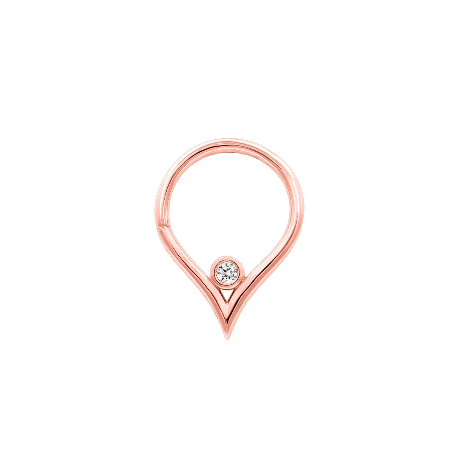 Susie Seam Ring in Solid 14k Gold by Junipurr - Image 3
